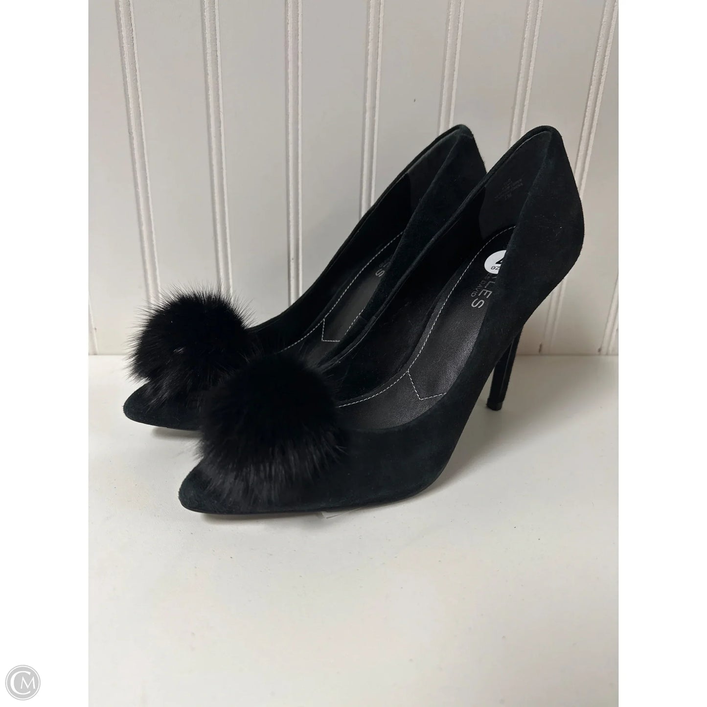 Shoes Heels Stiletto By Charles David In Black, Size: 7