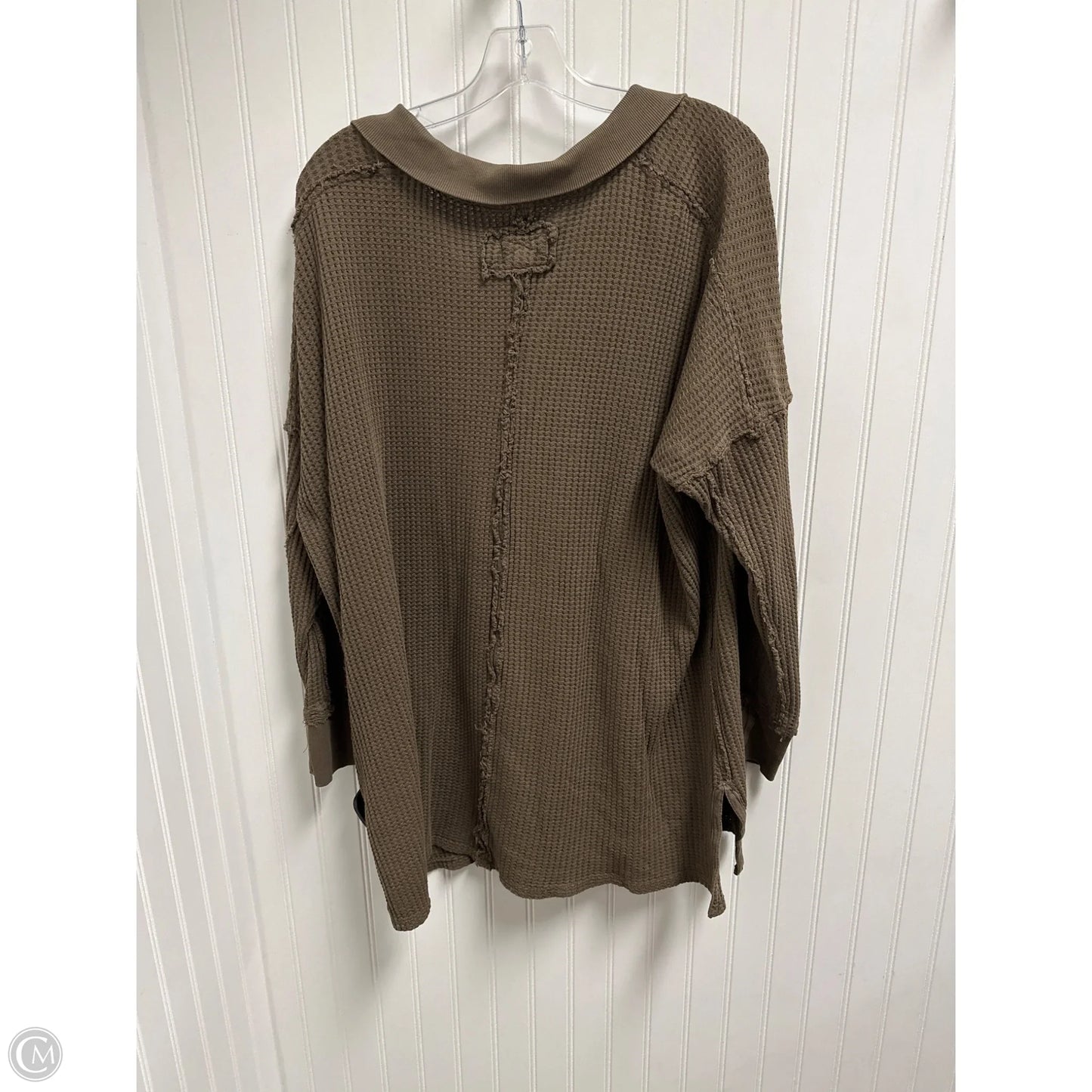 Top Long Sleeve By We The Free In Green, Size: M