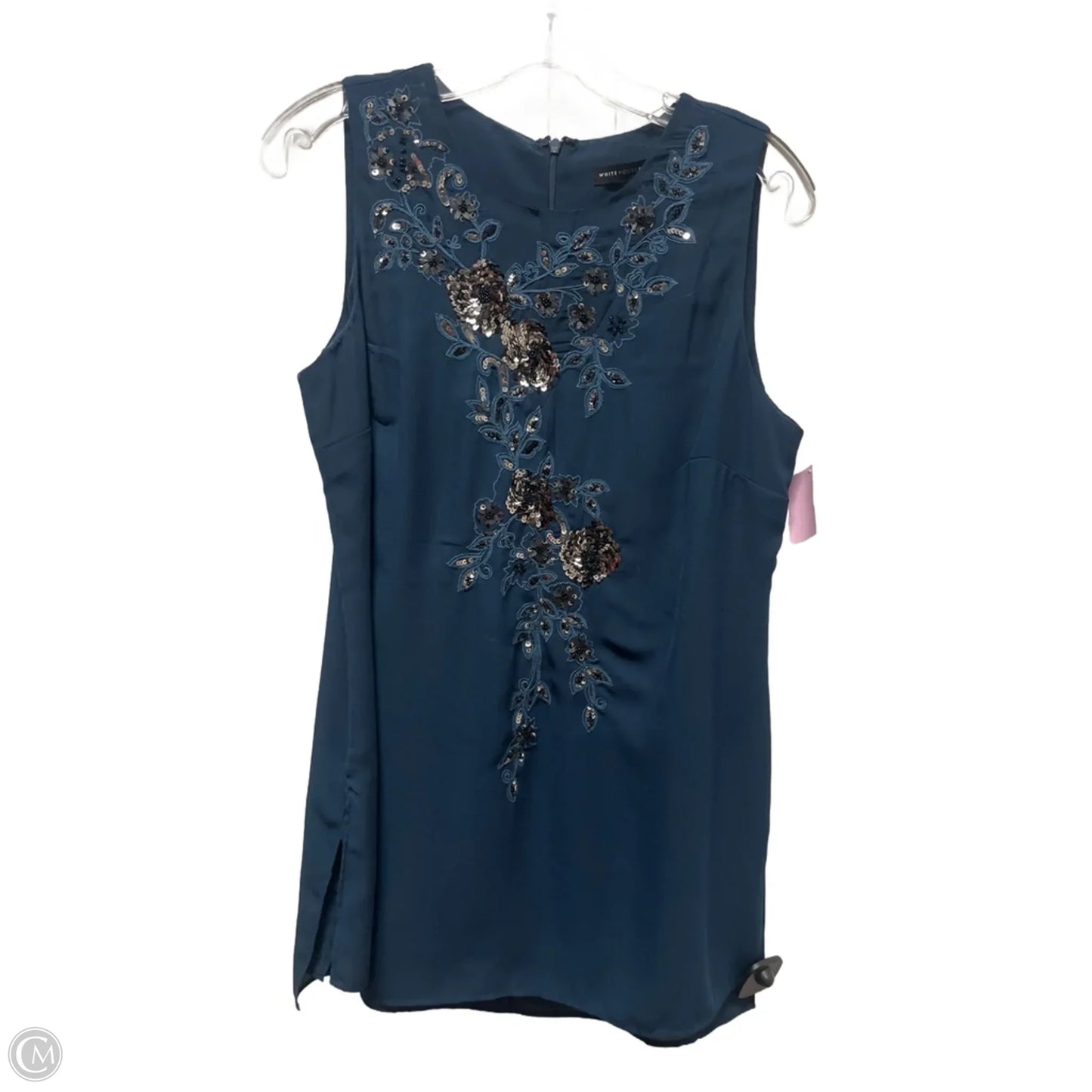 Top Sleeveless By White House Black Market In Blue, Size: S
