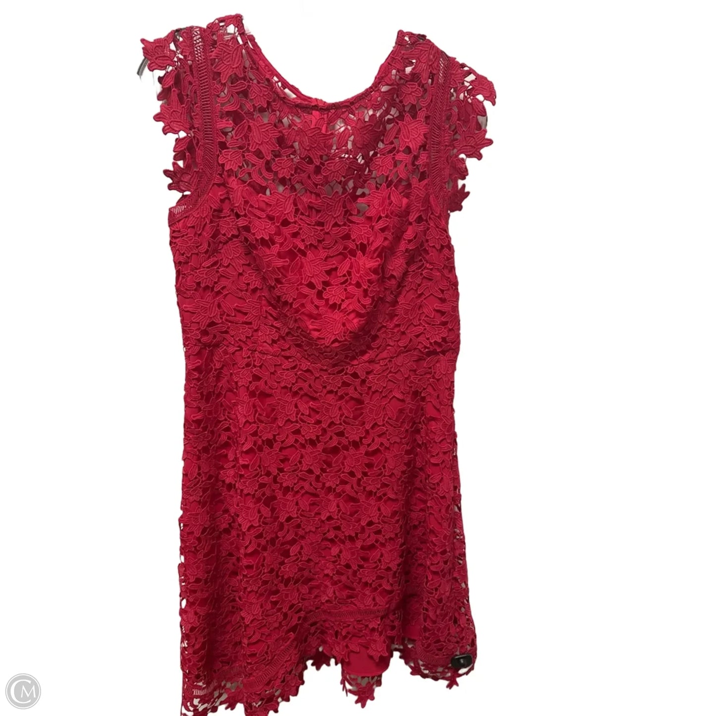 Dress Party Midi By Eliza J In Pink, Size: 1x