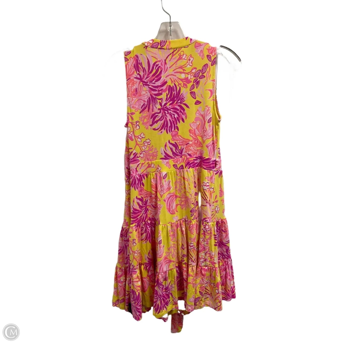 Dress Designer By Lilly Pulitzer In Yellow, Size: Xs