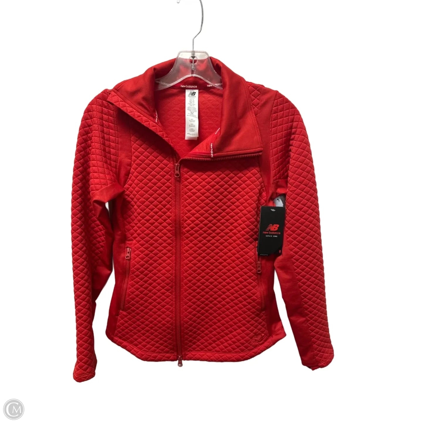 Athletic Jacket By New Balance In Red, Size: Xs