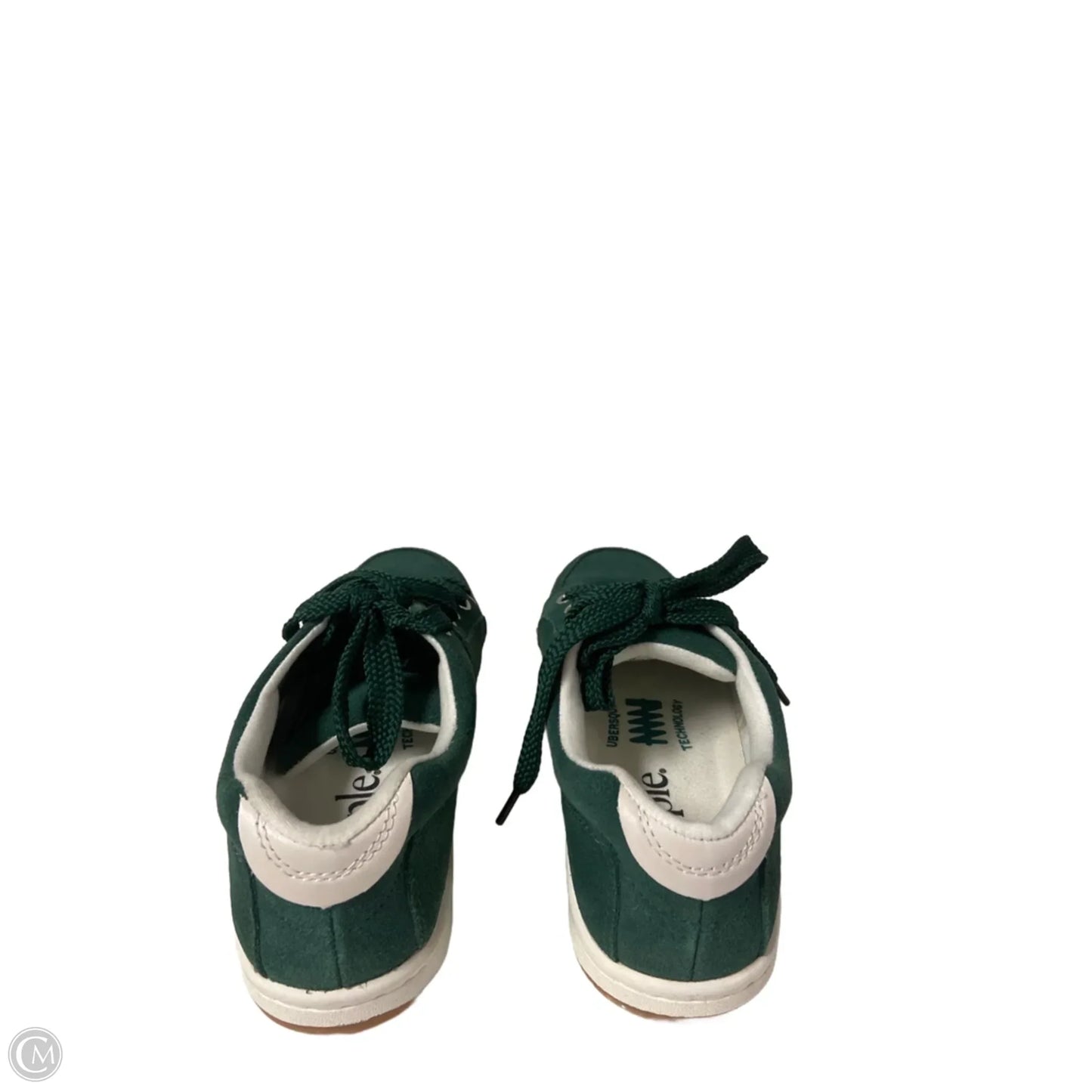 Shoes Sneakers By Simple In Green, Size: 8