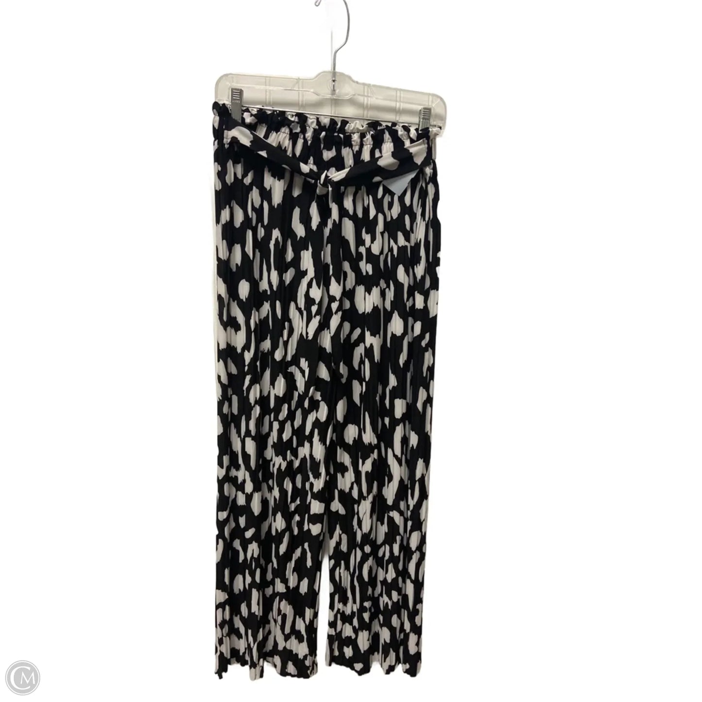 Pants Wide Leg By Jon And Anna In Black & White, Size: 12