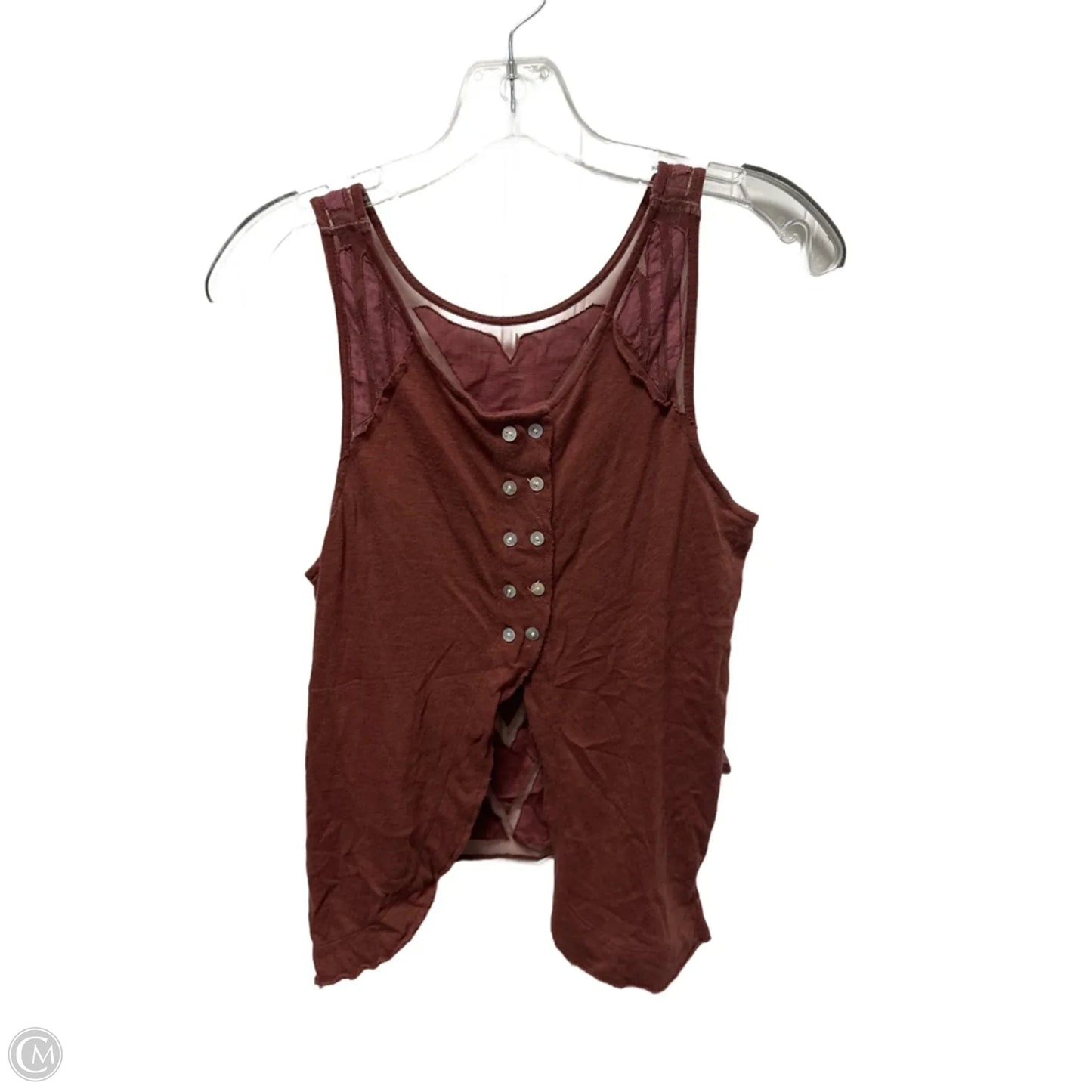 Top Sleeveless By Free People In Purple, Size: Xs