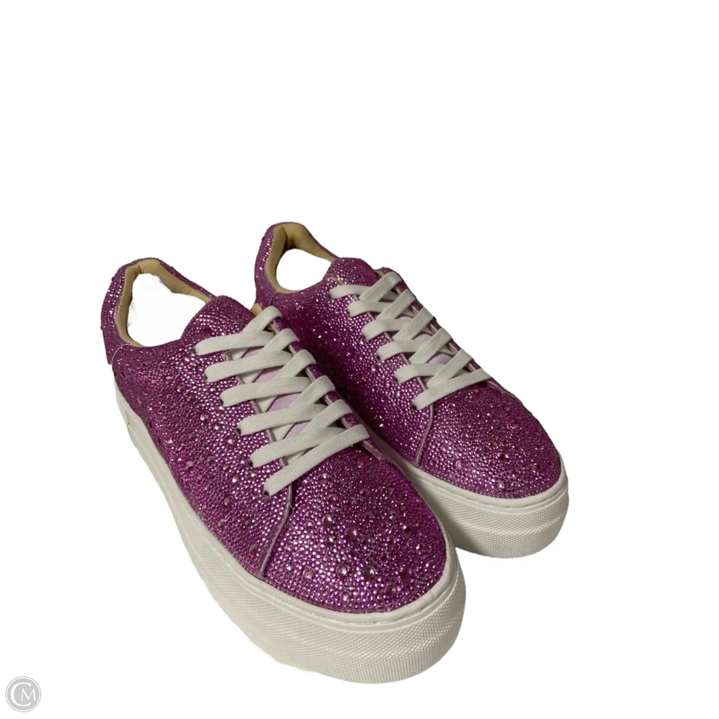 Shoes Sneakers By Betsey Johnson In Pink, Size: 10