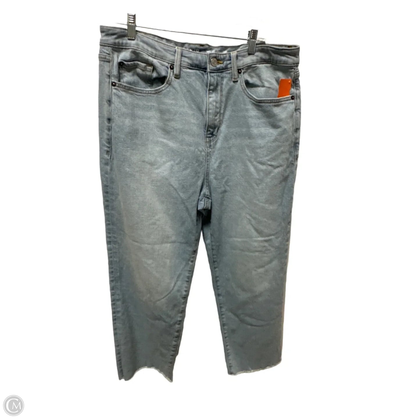 Jeans Cropped By Torrid In Blue Denim, Size: 16