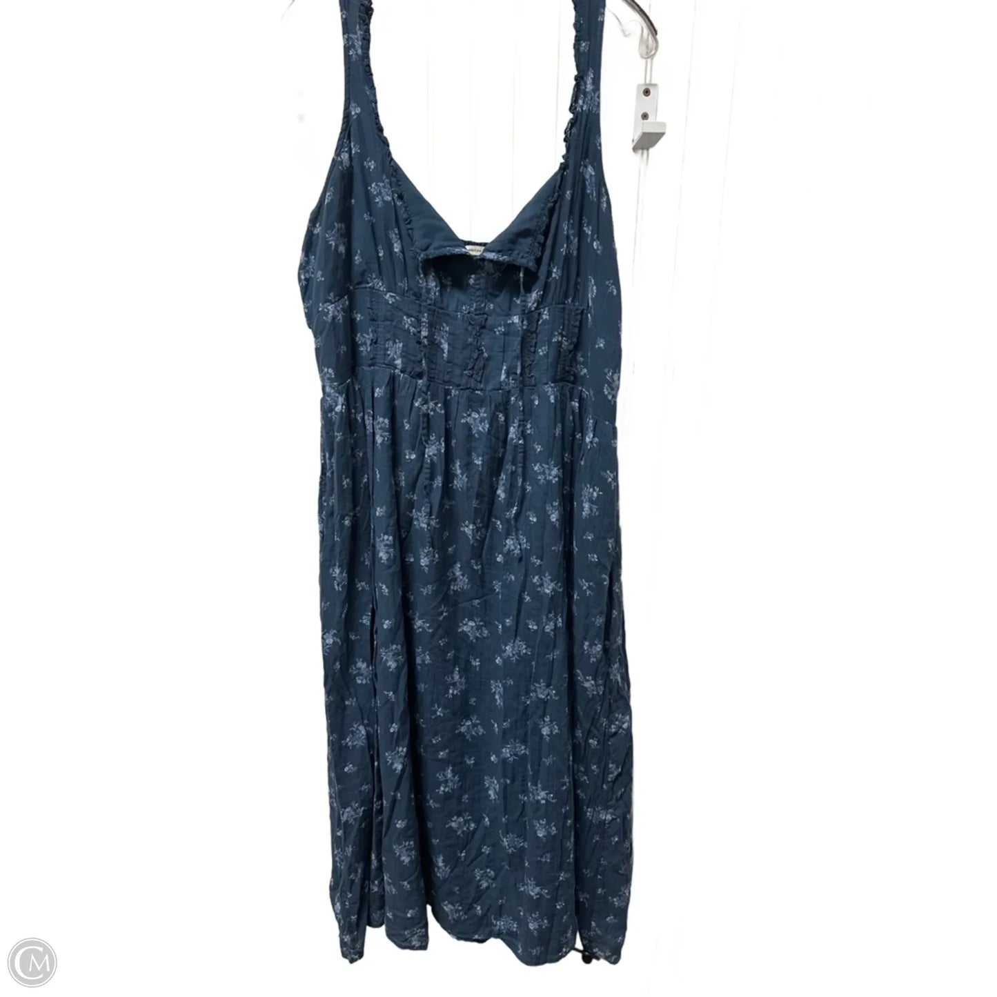 Dress Casual Maxi By American Eagle In Blue, Size: 1x