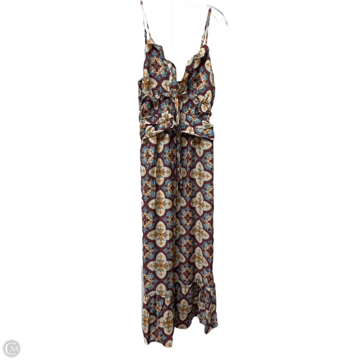 Dress Casual Maxi By Monteau In Maroon, Size: Sp