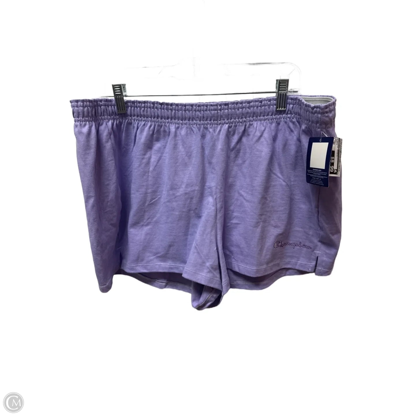 Athletic Shorts By Champion In Purple, Size: 2x