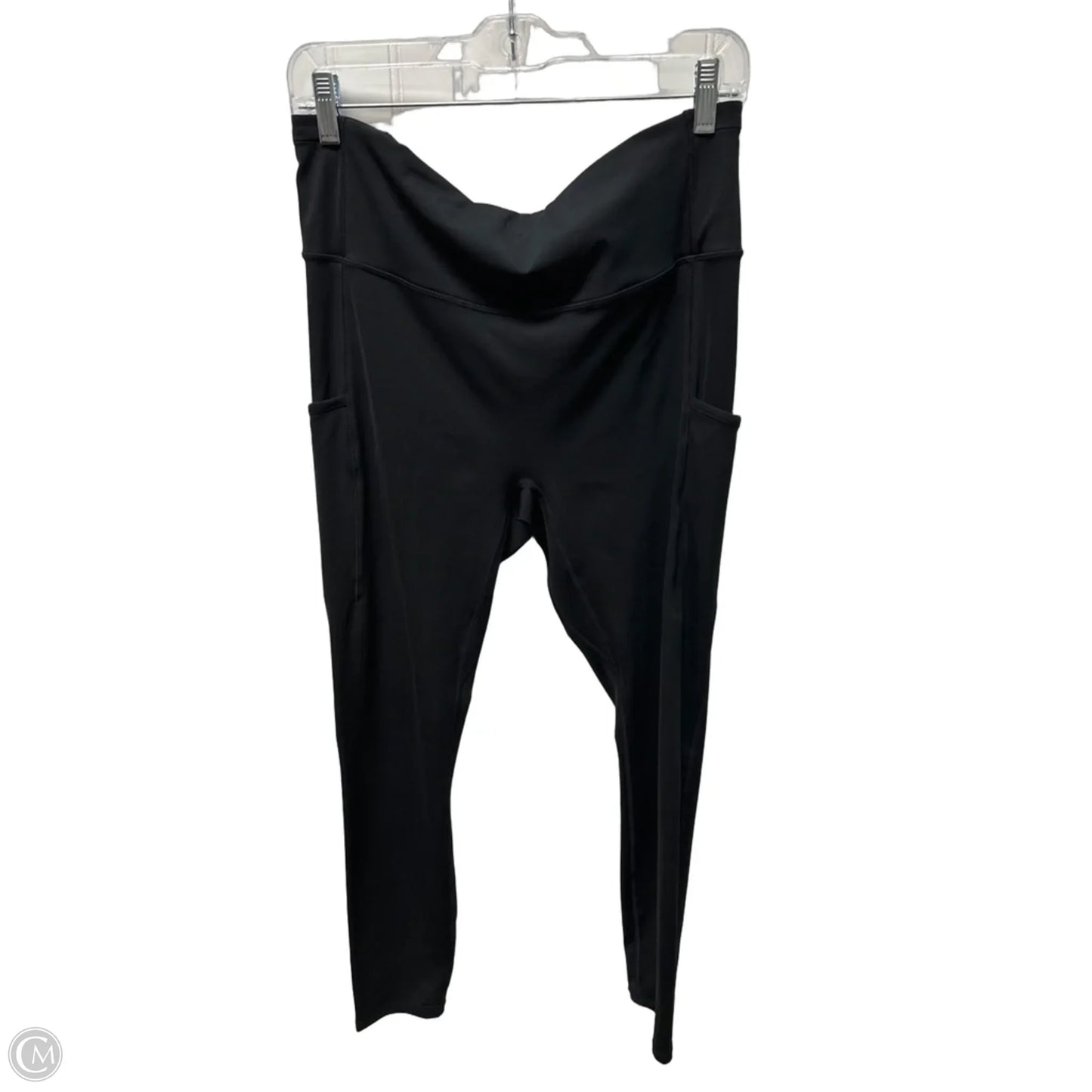 Athletic Leggings By Fabletics In Black, Size: Xl