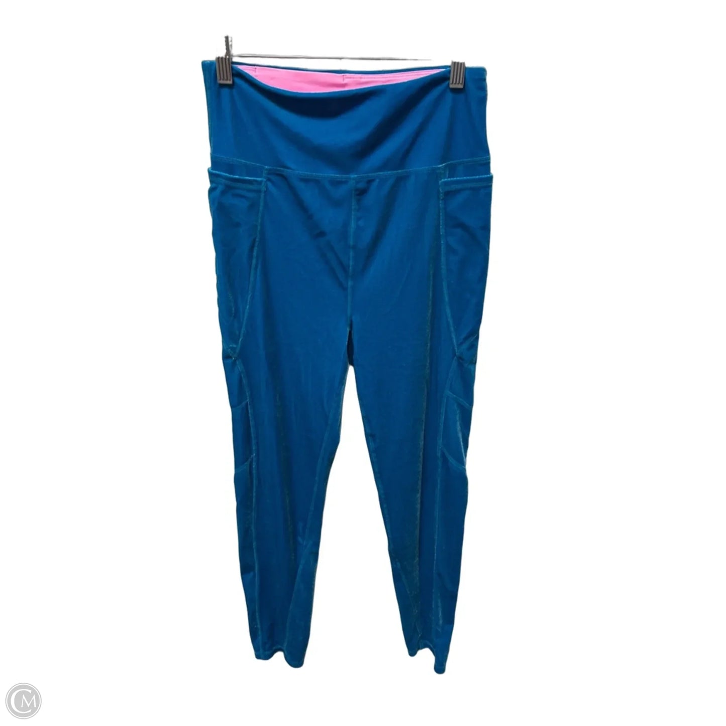 Pants Designer By Lilly Pulitzer In Blue & Pink, Size: M