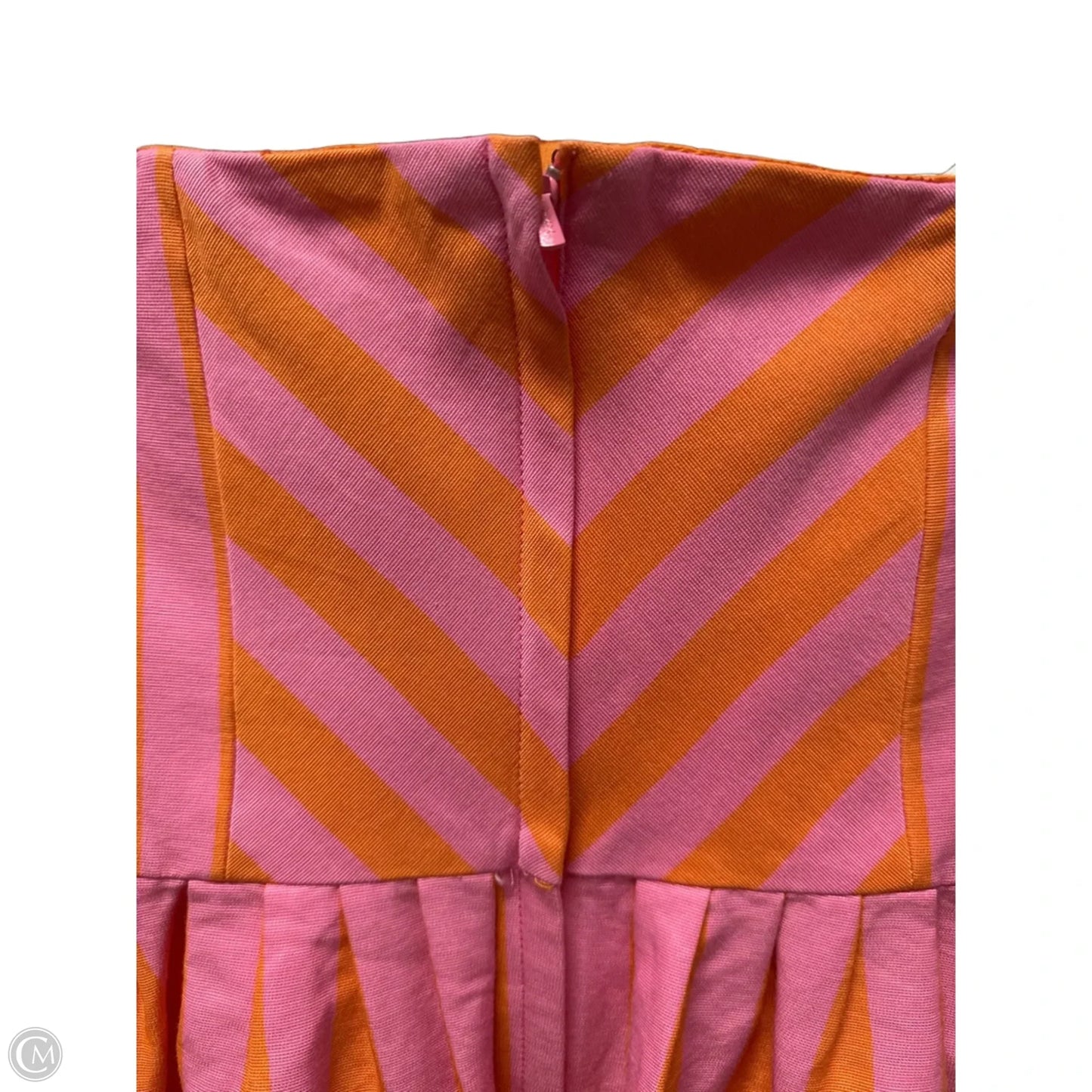 Dress Designer By Lilly Pulitzer In Orange & Pink, Size: S