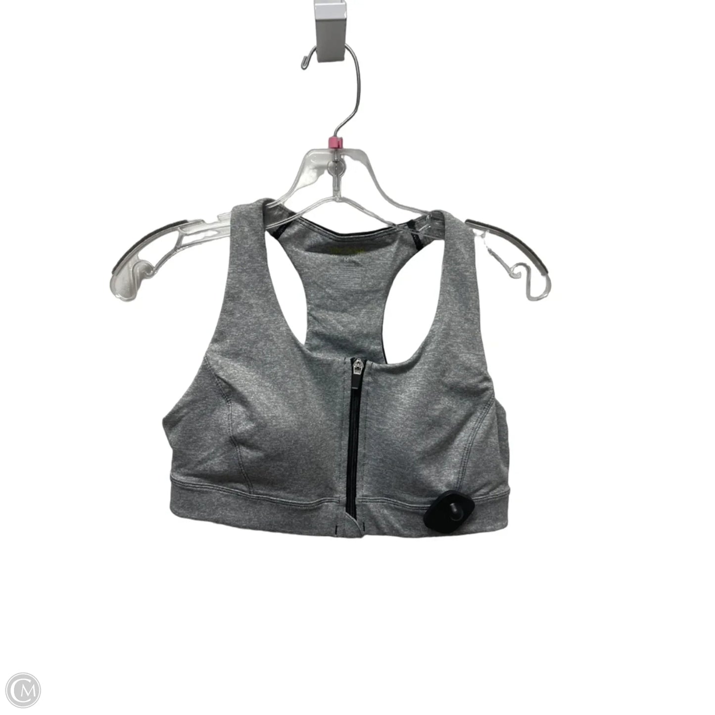 Athletic Bra By Tek Gear In Grey, Size: M