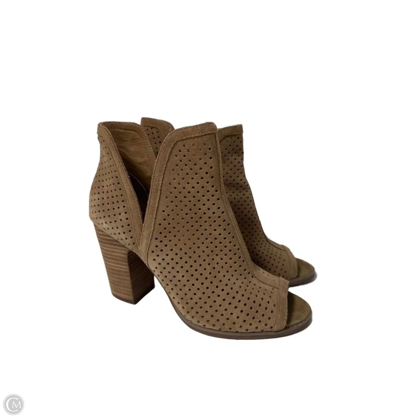 Shoes Heels Block By Lucky Brand In Tan, Size: 9