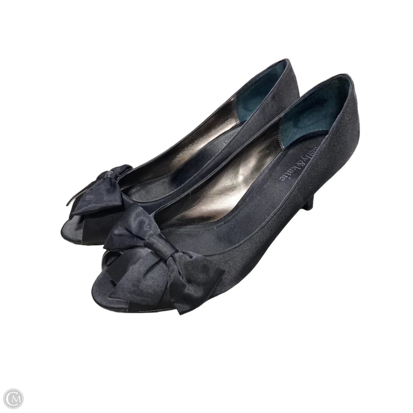 Shoes Heels Kitten By Kelly And Katie In Black, Size: 10