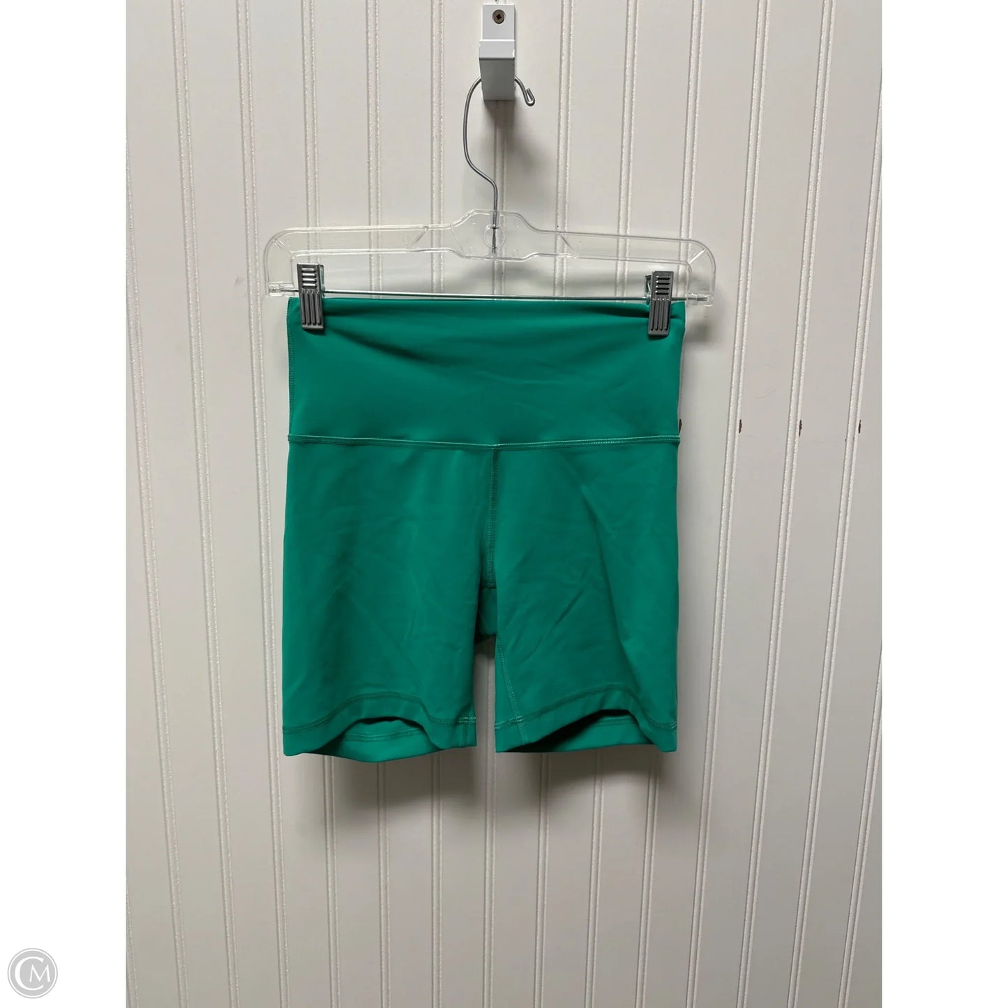 Athletic Shorts By Lululemon In Green, Size: S