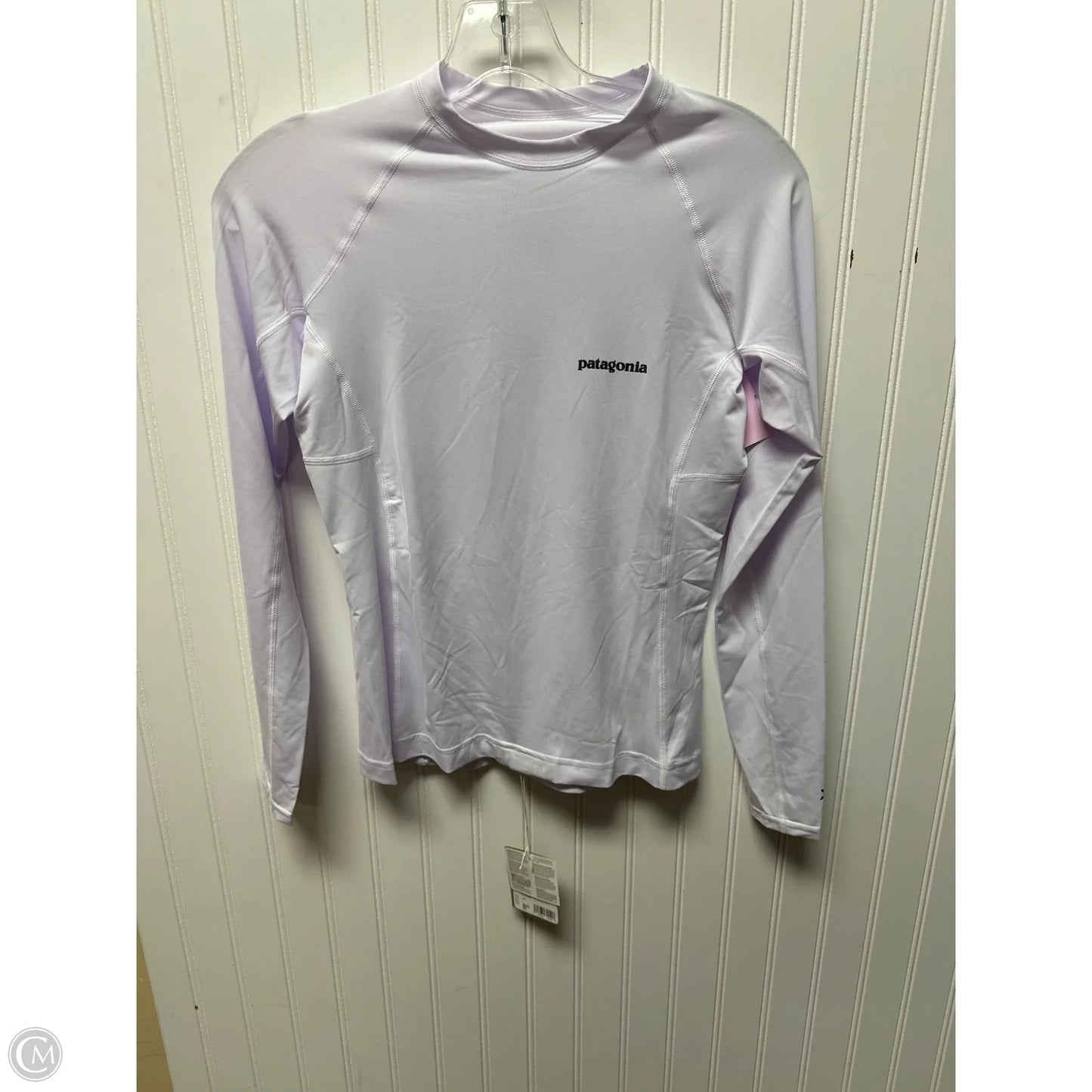 Athletic Top Long Sleeve Crewneck By Patagonia In Blue, Size: L