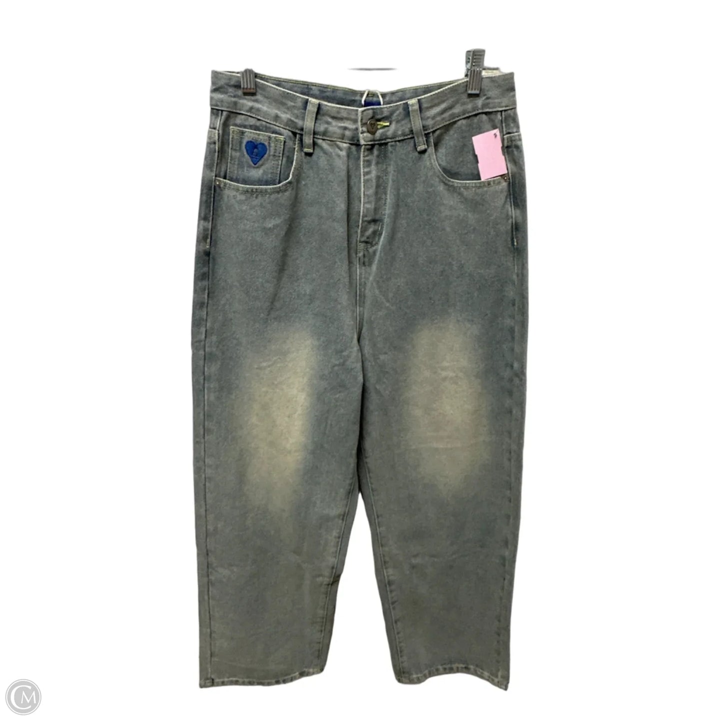 Jeans Wide Leg By Cmb In Blue Denim, Size: 10