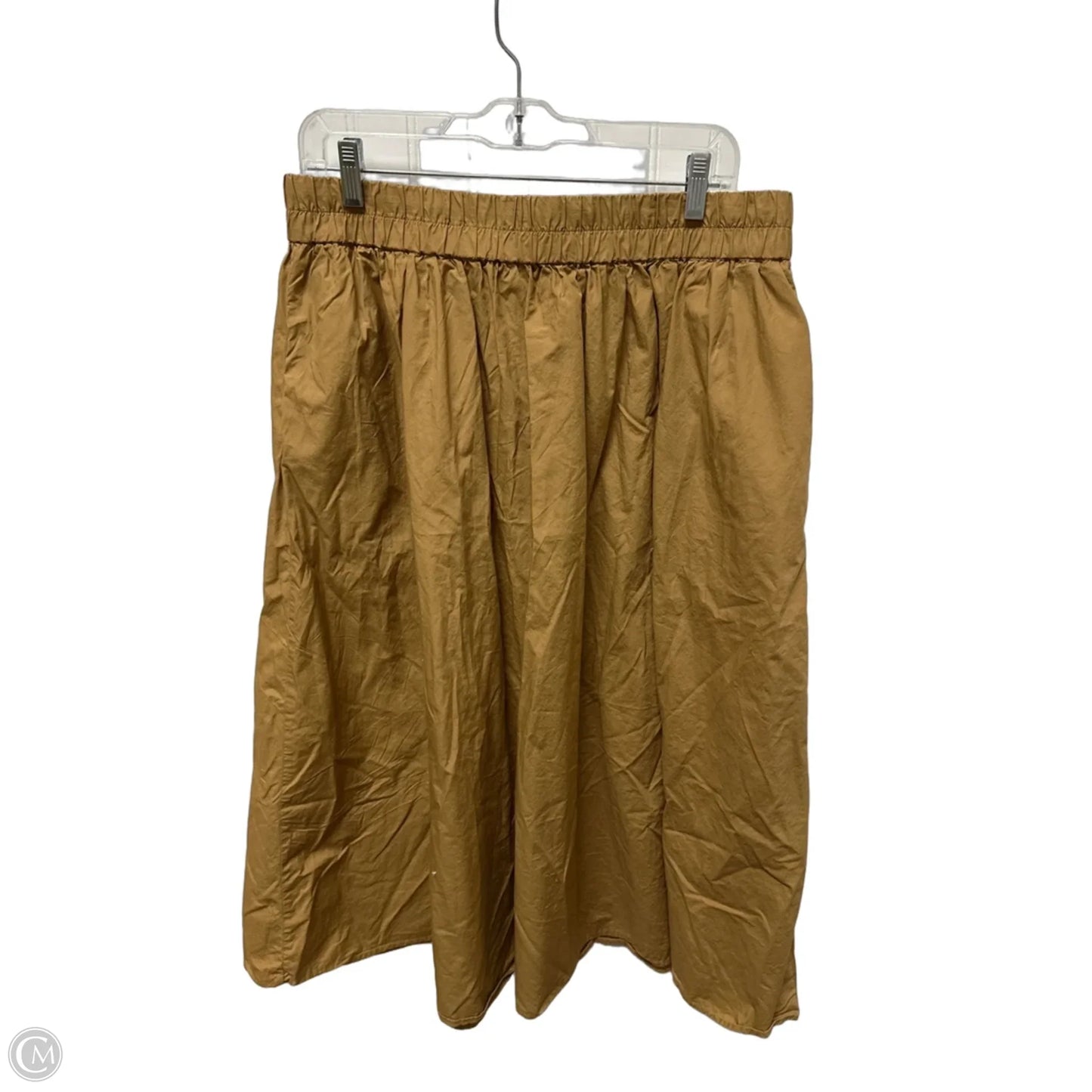 Skirt Midi By A New Day In Tan, Size: 12