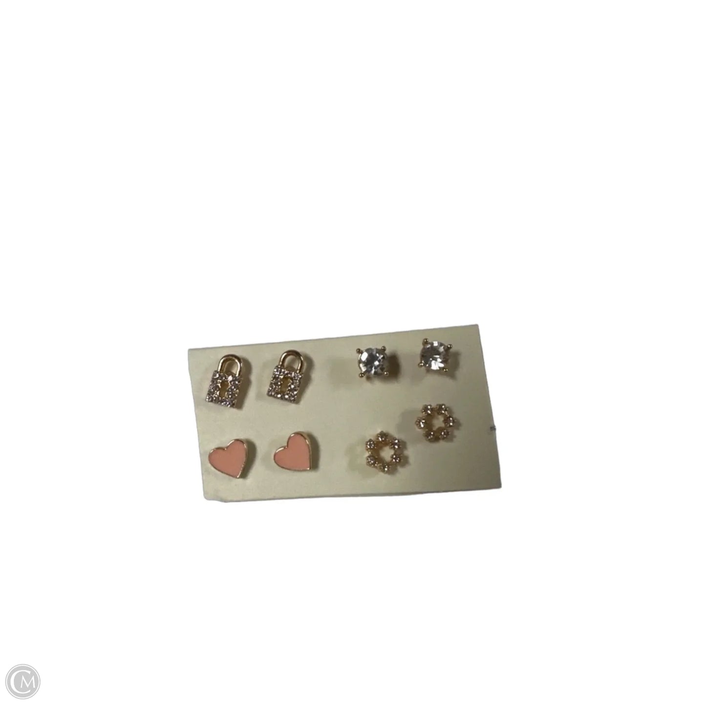 Earrings Stud By Clothes Mentor, Size: 04 Piece Set