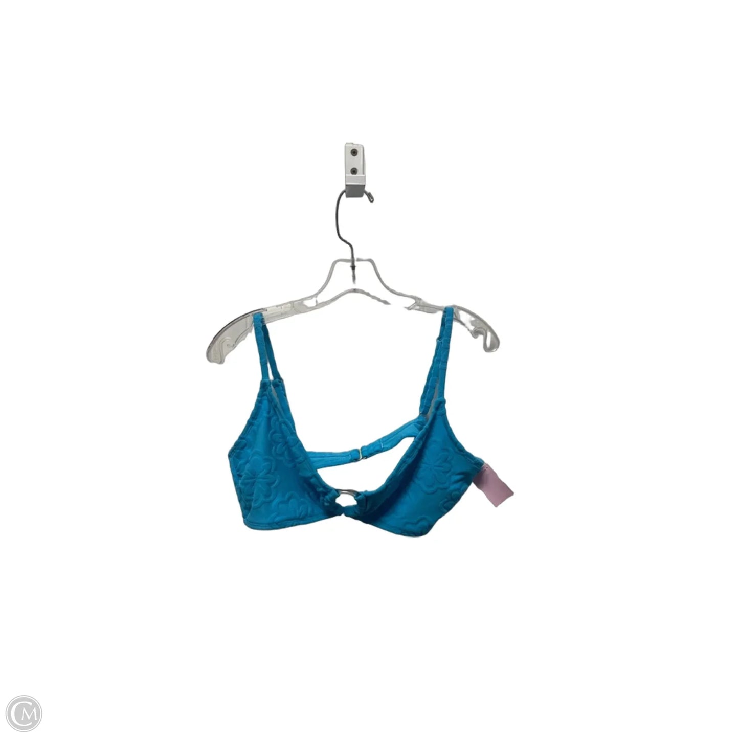 Swimsuit Top By Clothes Mentor In Blue, Size: Xl