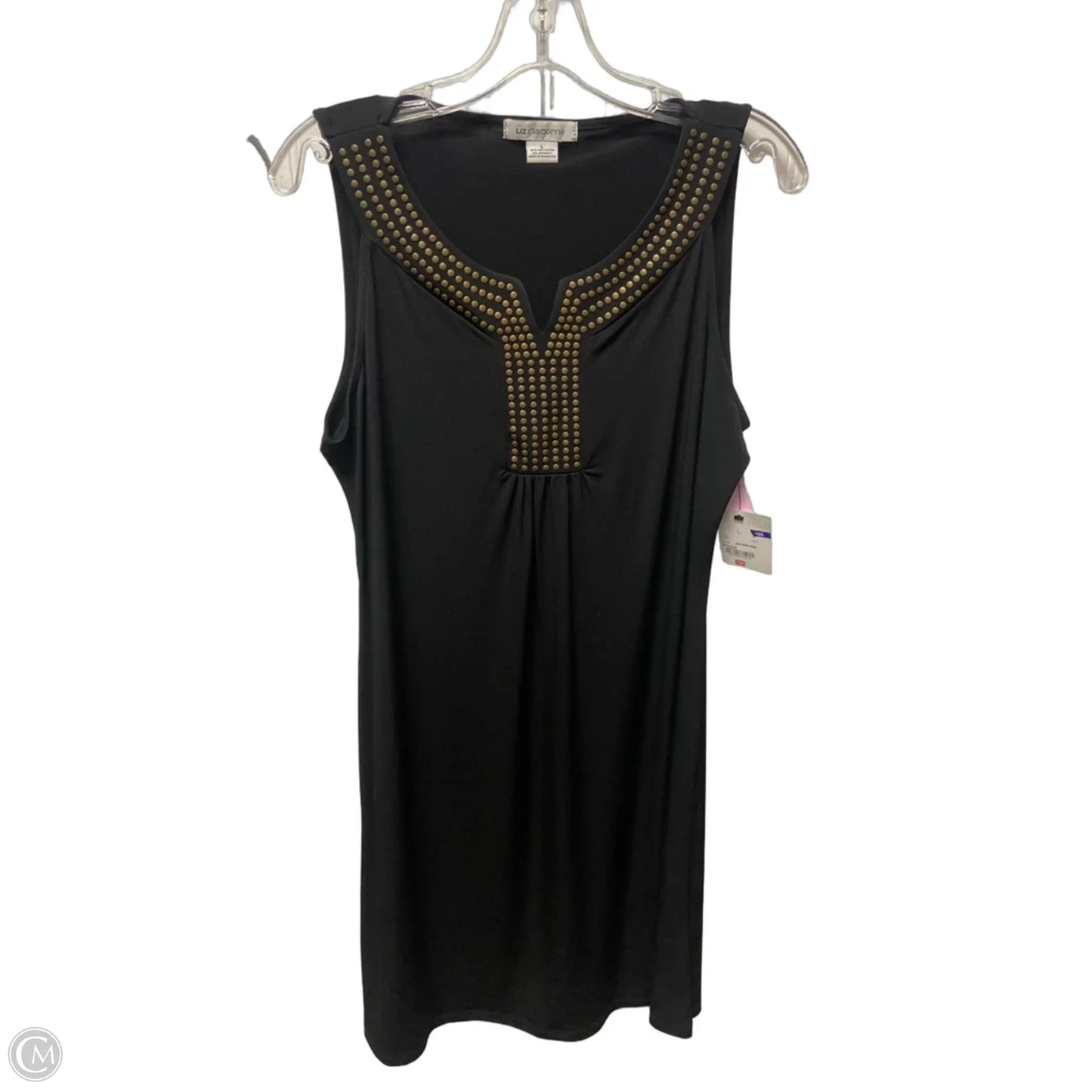 Dress Casual Short By Liz Claiborne In Black, Size: L