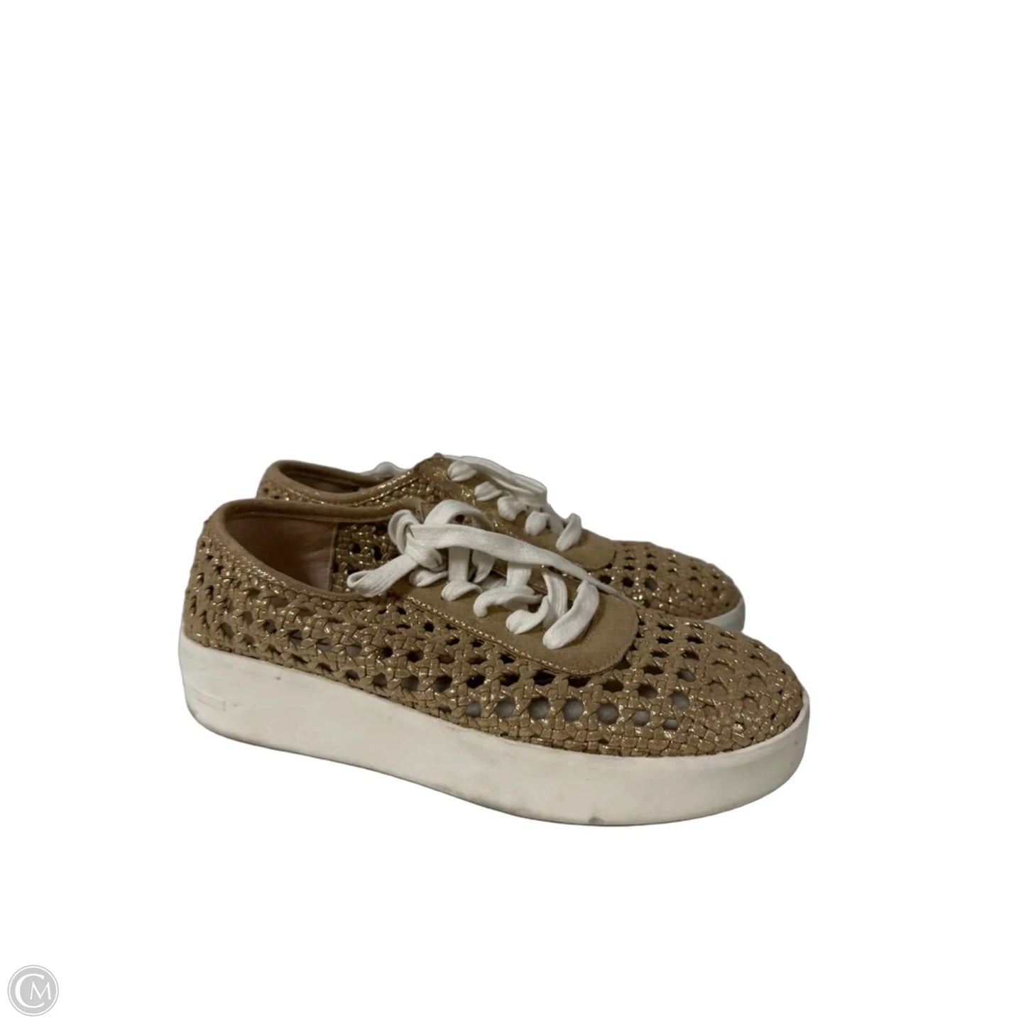 Shoes Sneakers By Antonio Melani In Gold, Size: 7.5