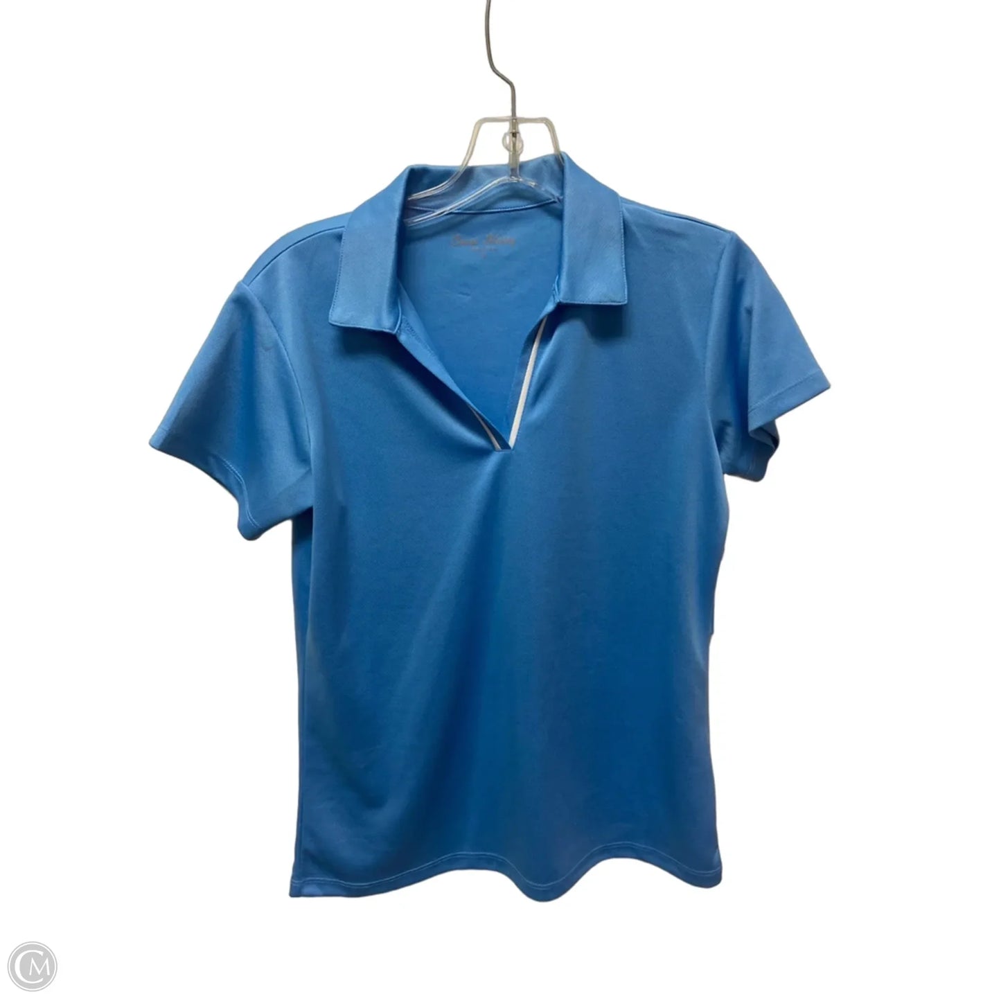 Athletic Top Short Sleeve By Clothes Mentor In Blue, Size: S