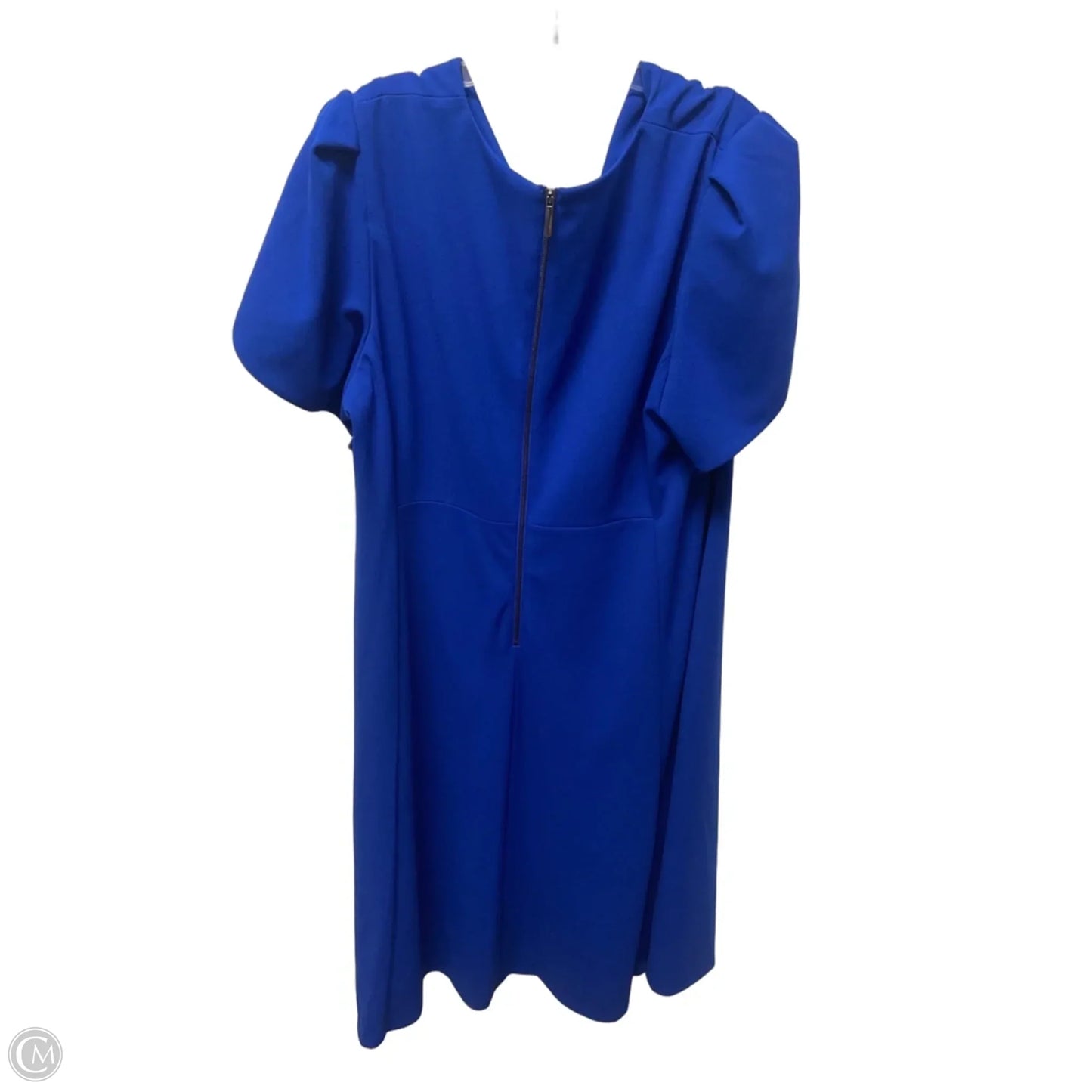Dress Work By Calvin Klein In Blue, Size: 2x