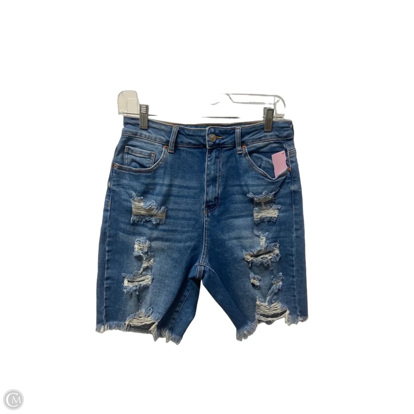 Shorts By Wax Jean In Blue Denim, Size: 12