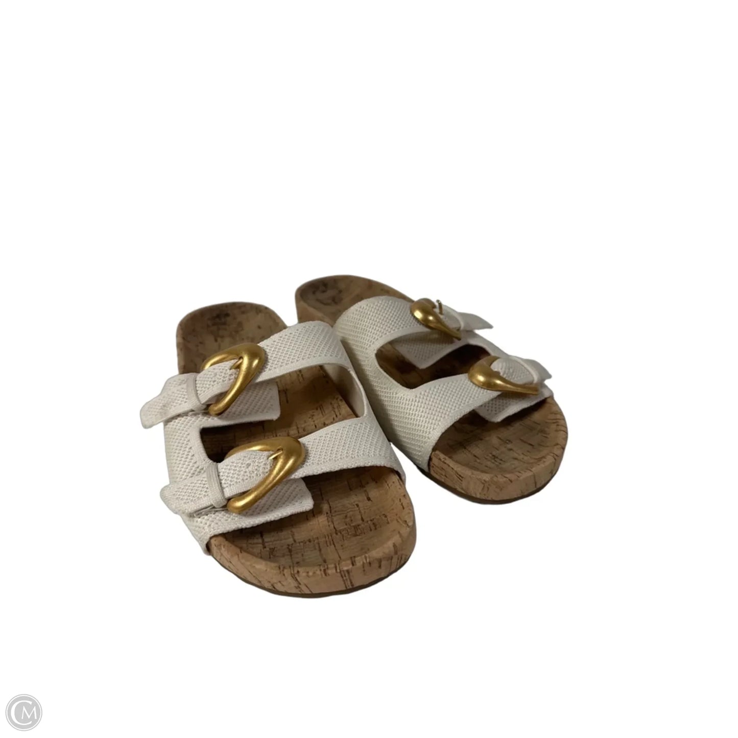 Sandals Flats By Aerosoles In White, Size: 8.5