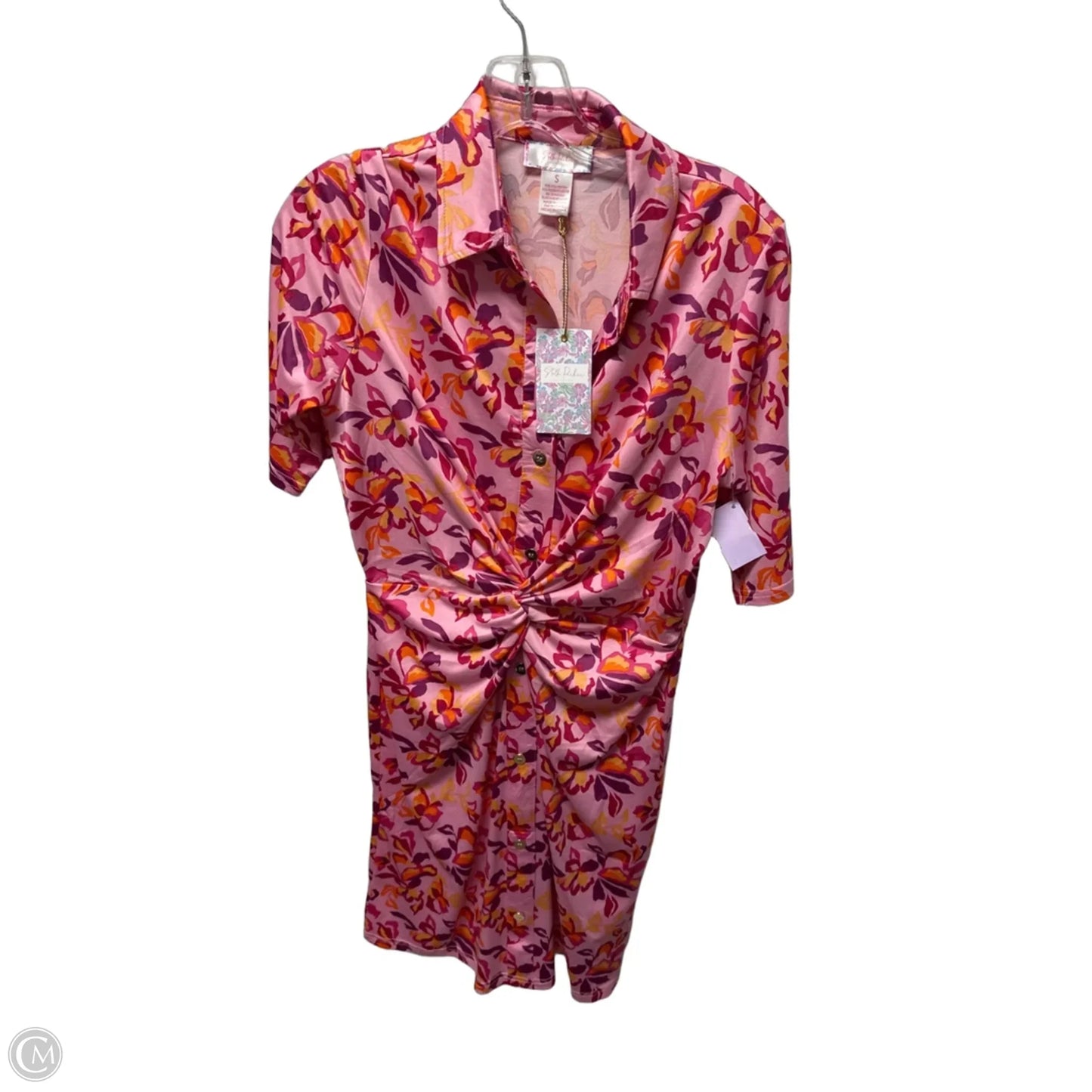 Dress Casual Short By Stella Parker In Pink, Size: S