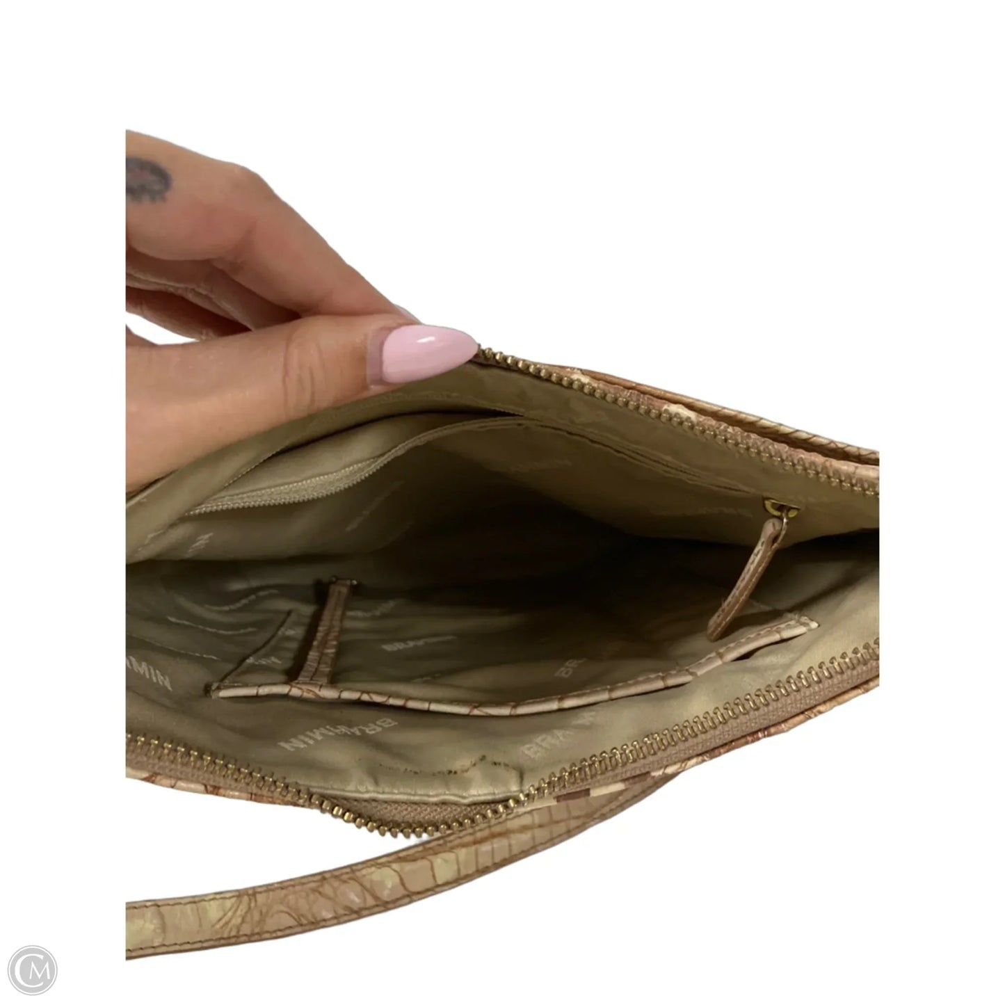 Crossbody Designer By Brahmin, Size: Medium