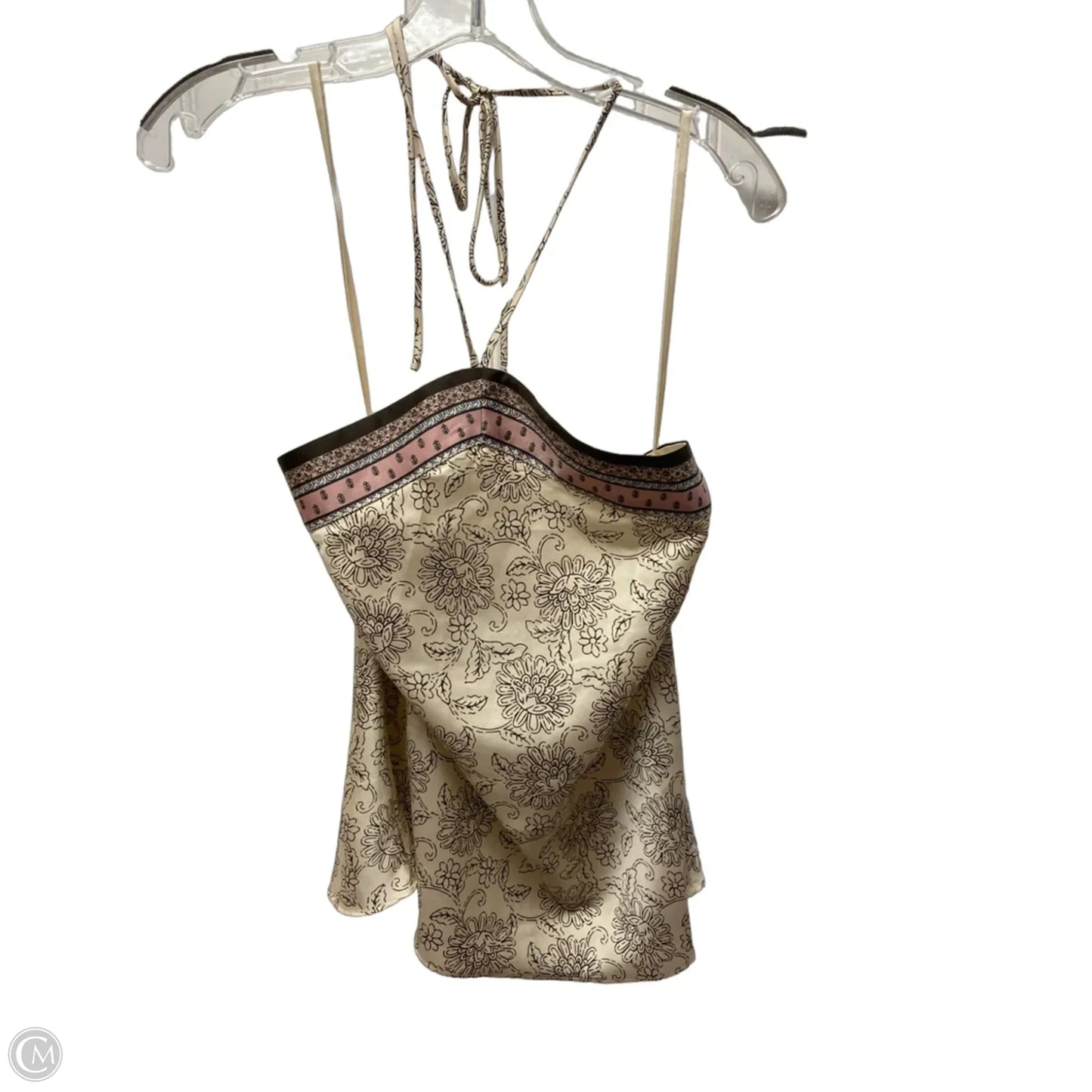 Top Sleeveless By Loft In Beige, Size: Xsp
