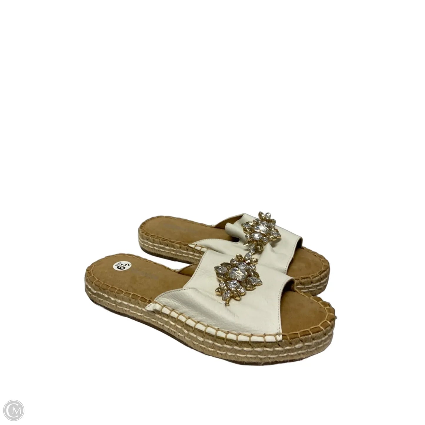 Sandals Flats By Aerosoles In White, Size: 6.5