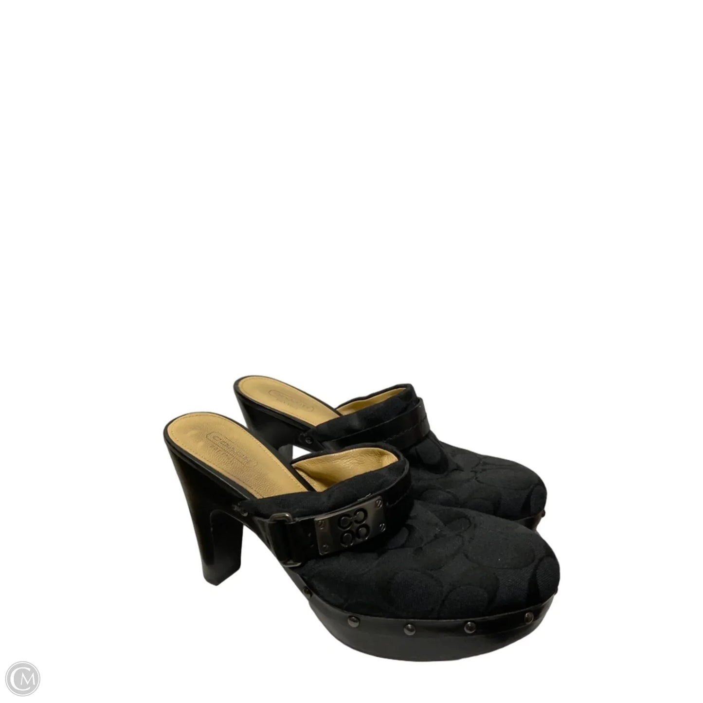 Shoes Designer By Coach In Black, Size: 7.5