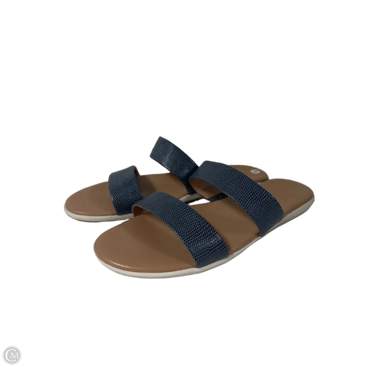 Sandals Flats By Aerosoles In Blue, Size: 9