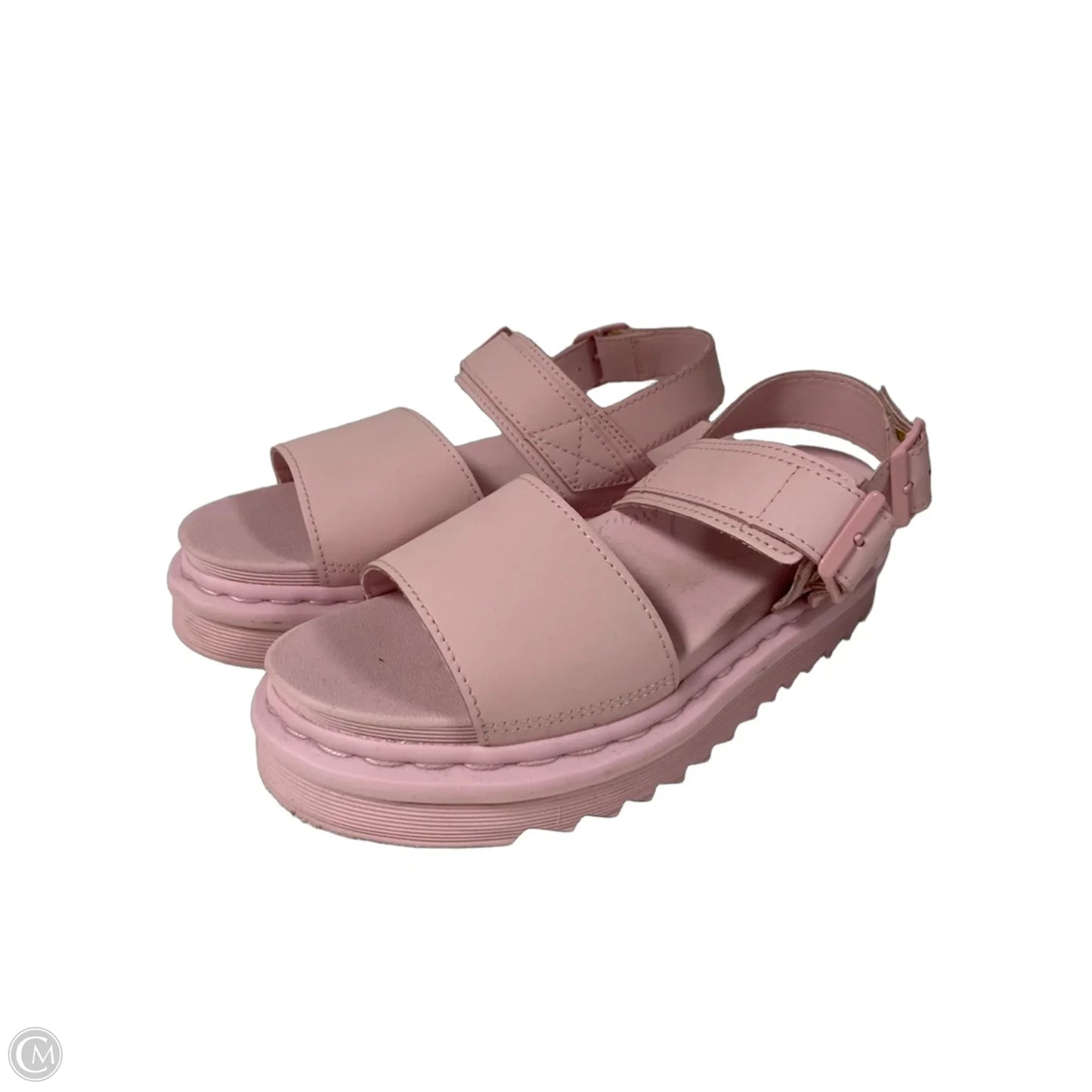 Sandals Flats By Dr Martens In Pink, Size: 7