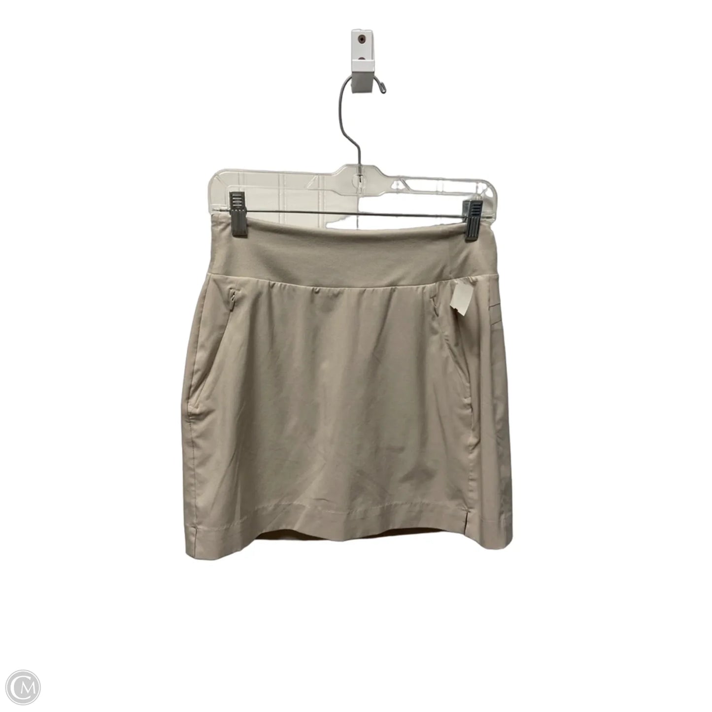 Athletic Skort By Athleta In Beige, Size: Xs