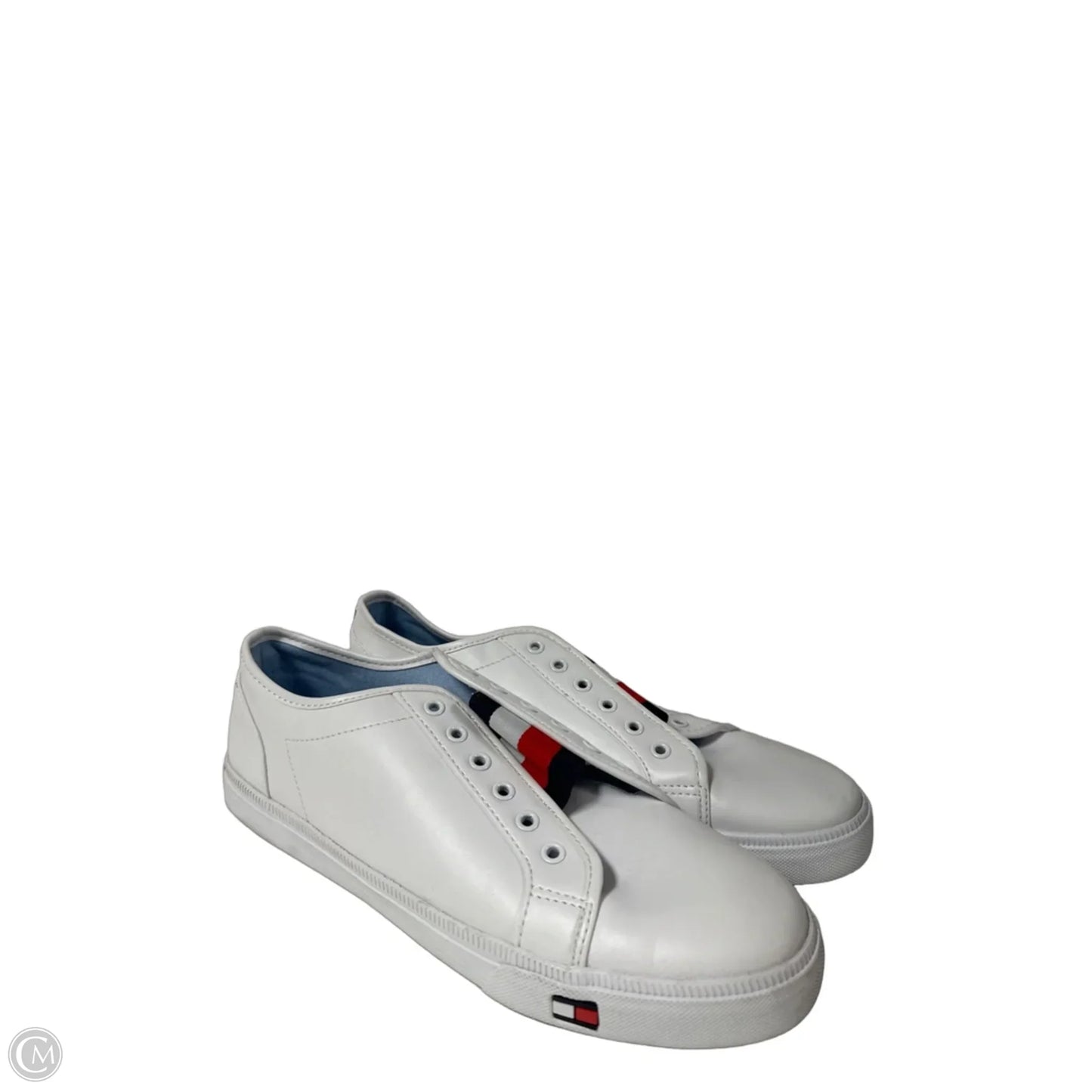 Shoes Sneakers By Tommy Hilfiger In White, Size: 10