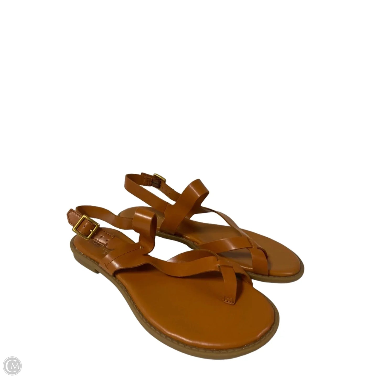 Sandals Flats By Franco Sarto In Tan, Size: 7.5