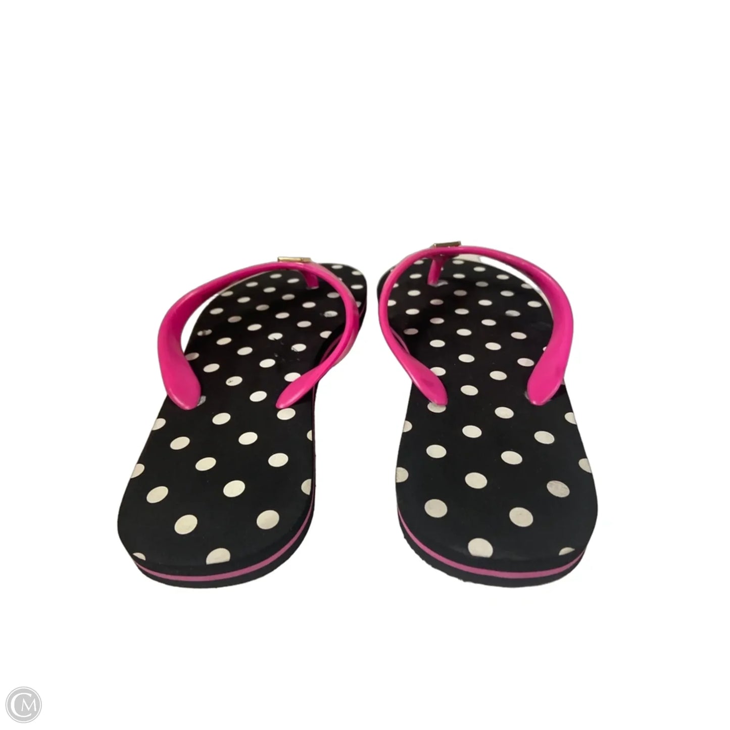 Sandals Designer By Kate Spade In Polkadot Pattern, Size: 8