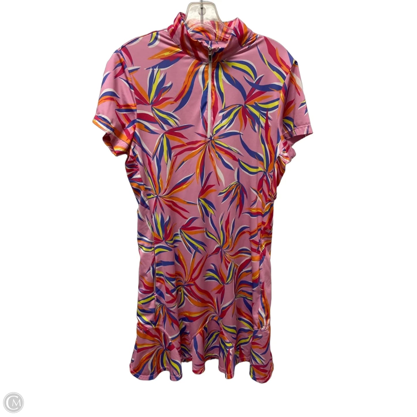 Athletic Dress By Tail In Pink, Size: M