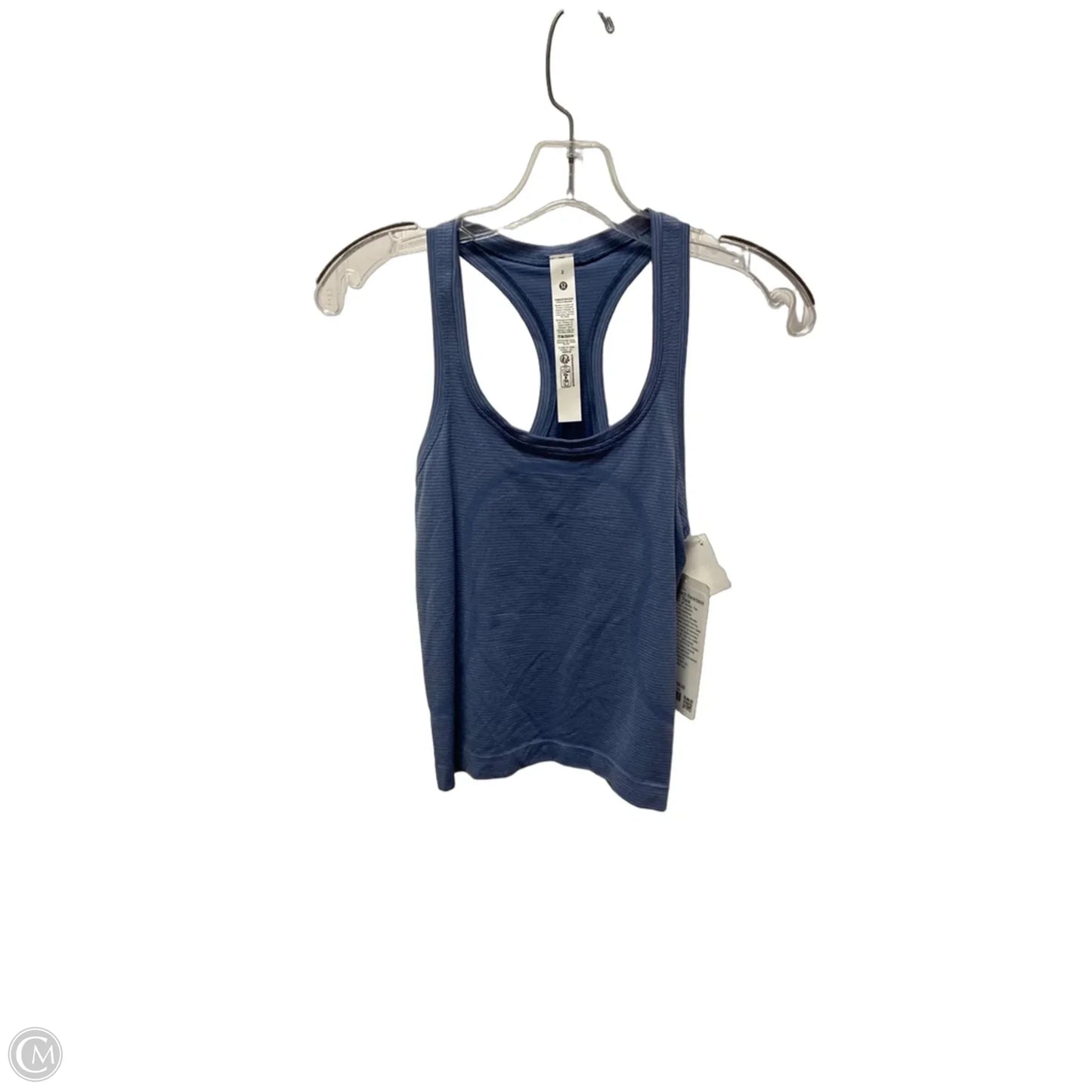 Athletic Tank Top By Lululemon In Blue, Size: Xs