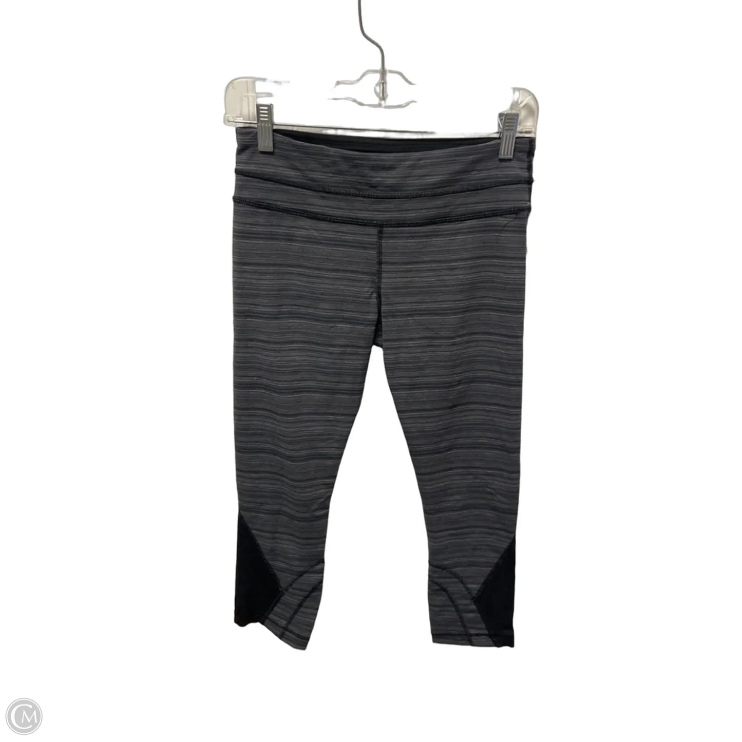 Athletic Leggings Capris By Lululemon In Grey, Size: S