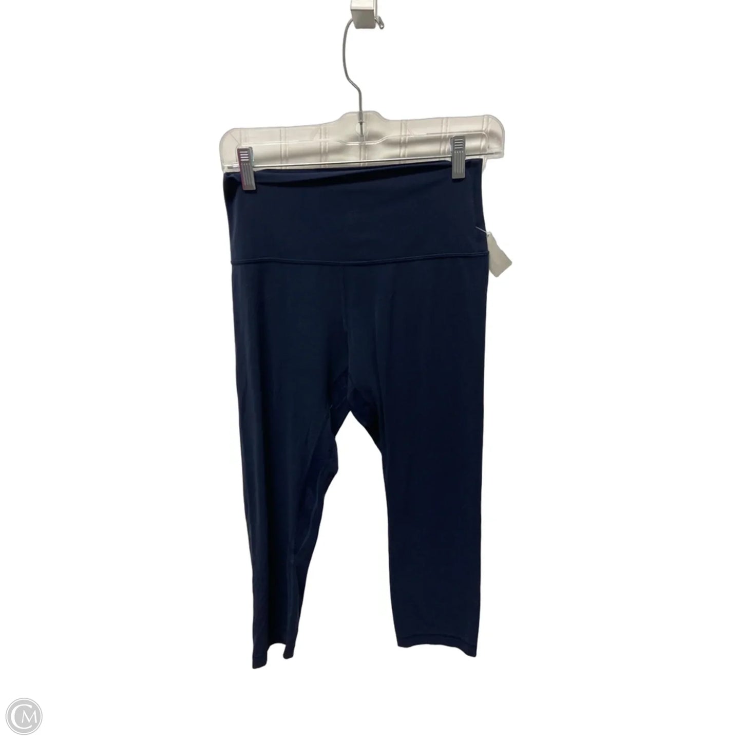 Athletic Leggings By Lululemon In Navy, Size: M