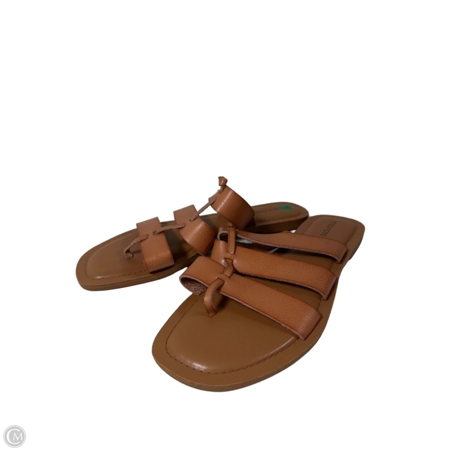 Sandals Flip Flops By Maurices In Tan, Size: 9