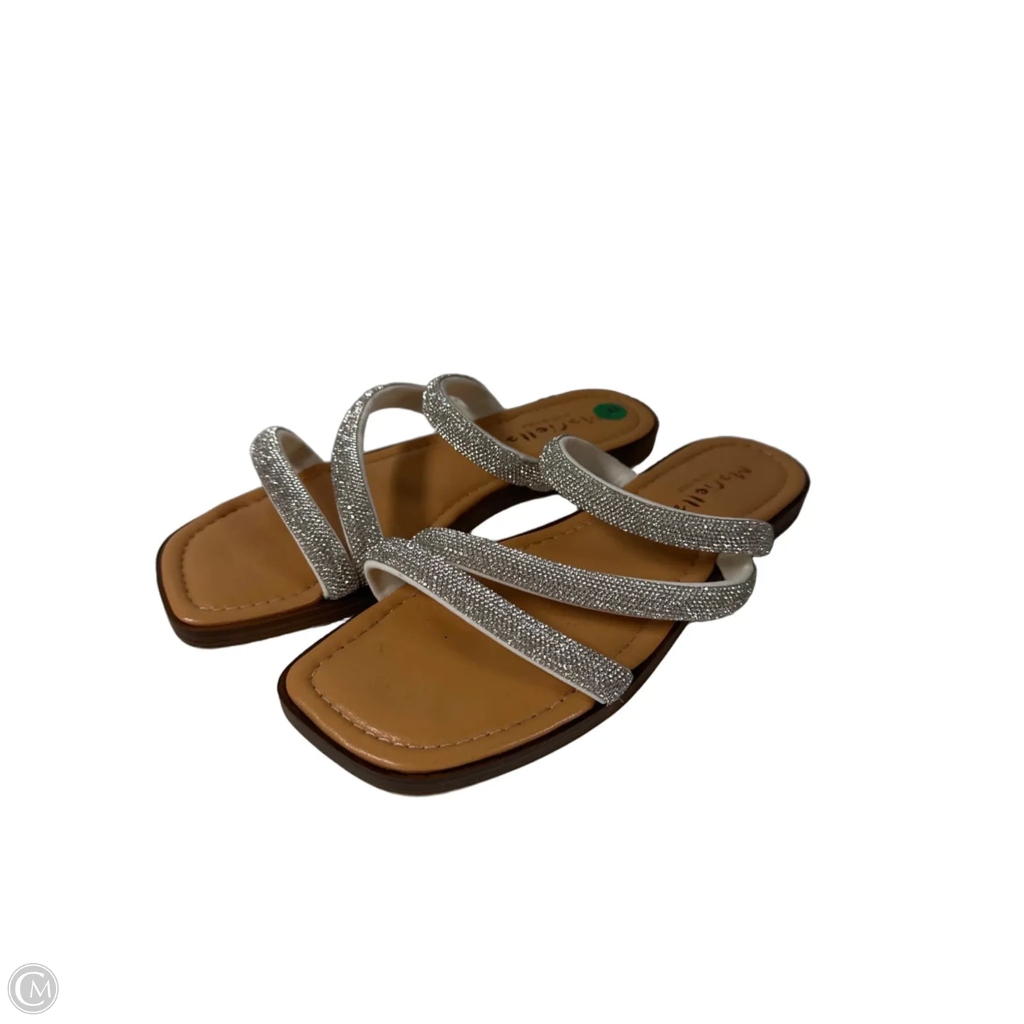 Sandals Flats By Clothes Mentor In Tan, Size: 9