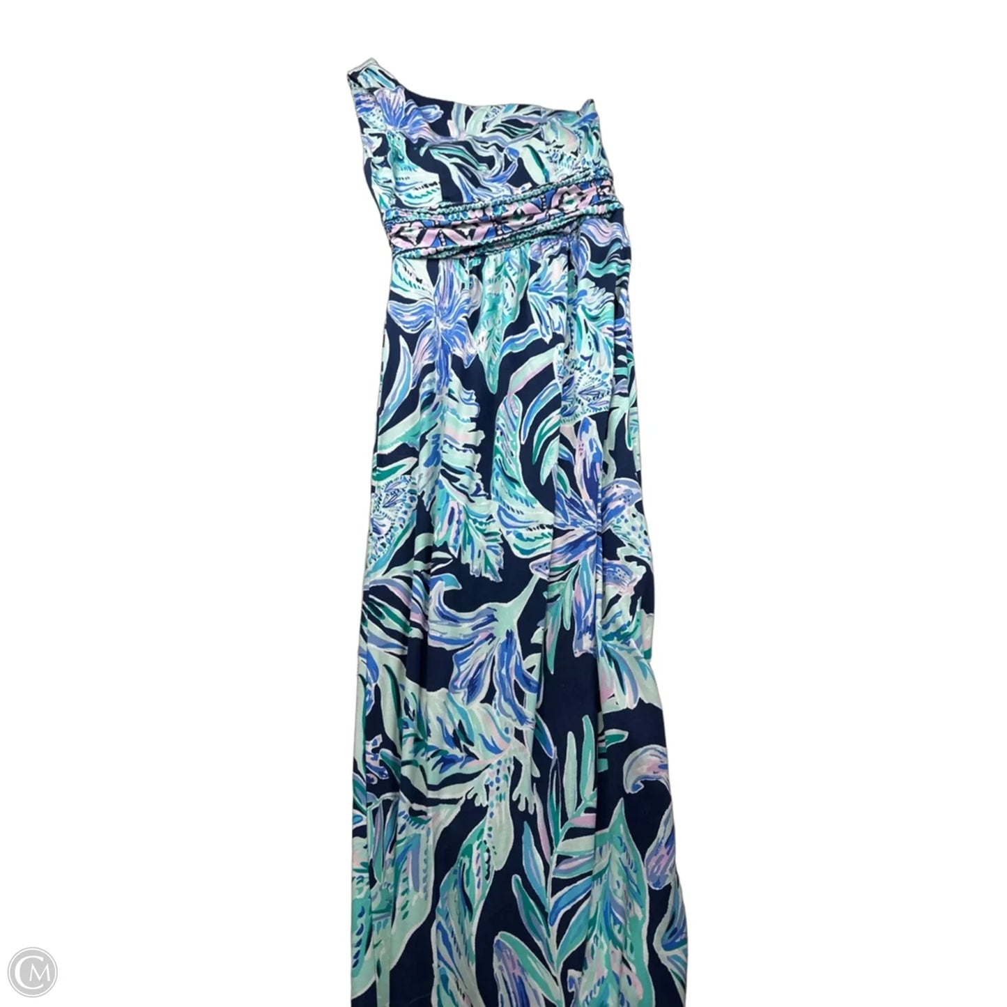 Dress Designer By Lilly Pulitzer In Blue & White, Size: Xs